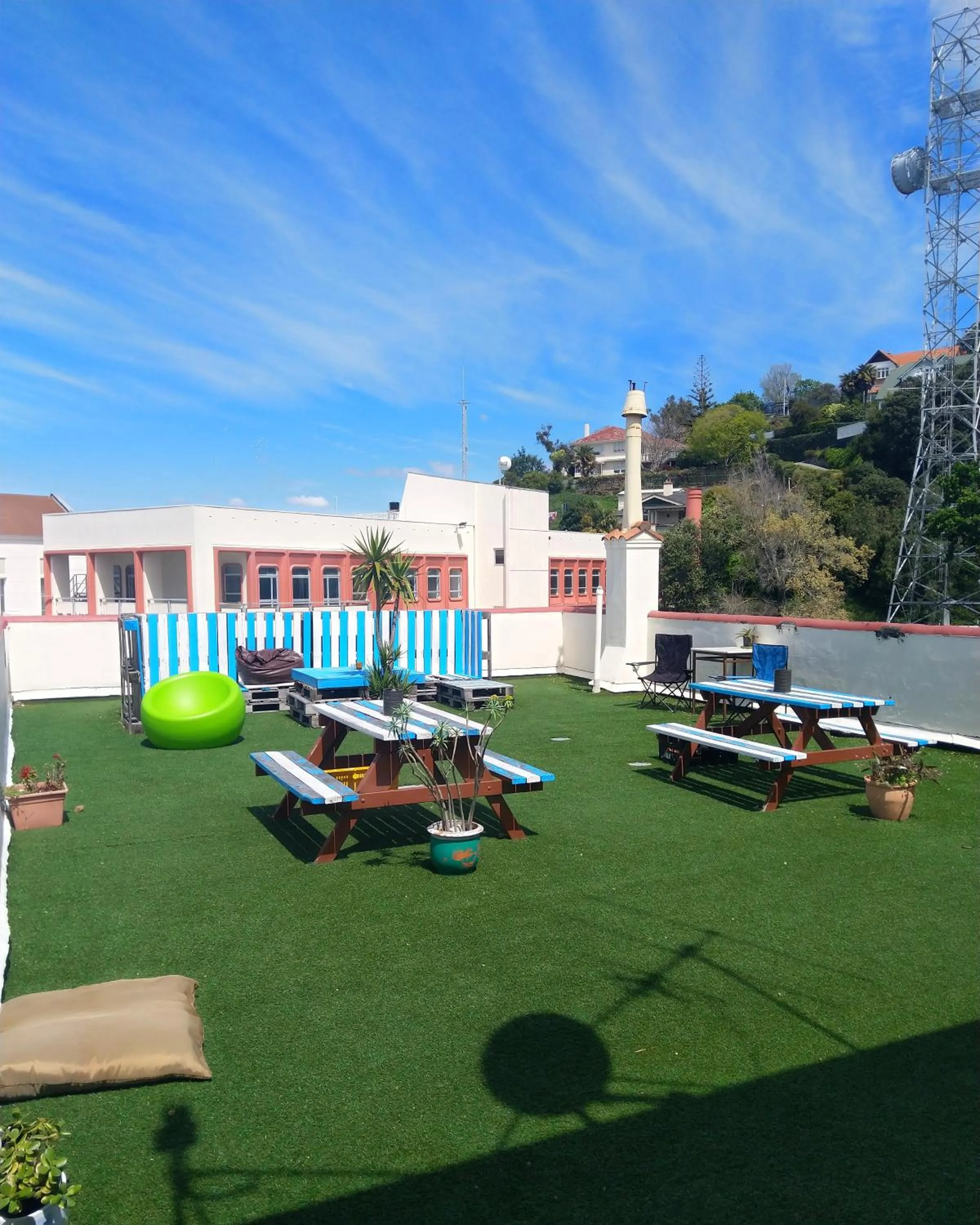 Patio in Crashpalace Napier