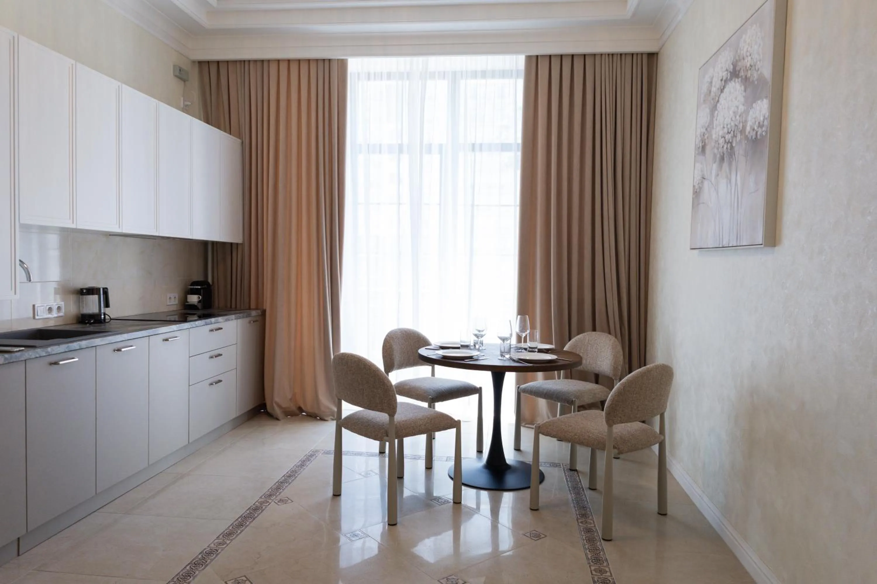 Kitchen or kitchenette in KADORR Hotel Resort & Spa