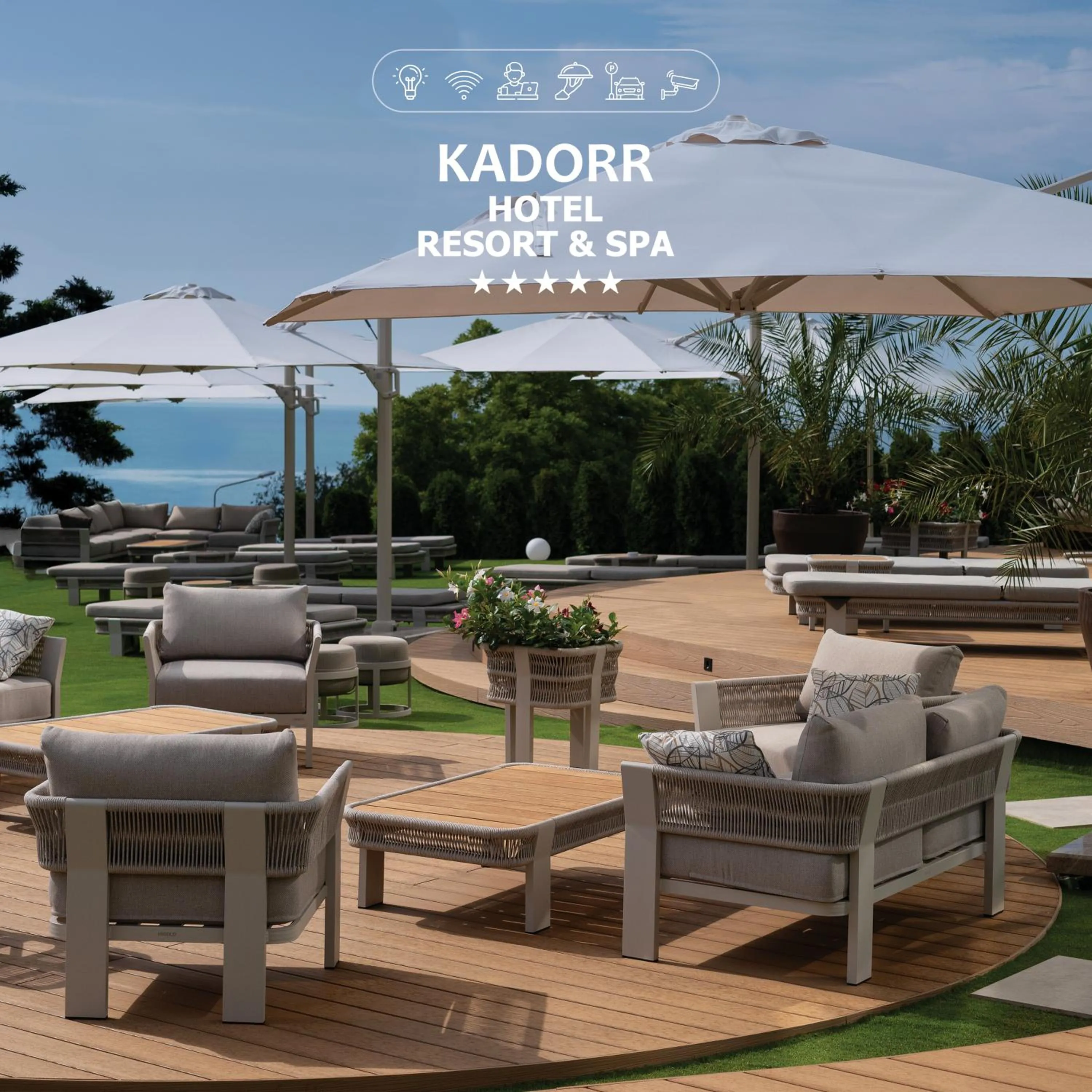 Balcony/Terrace in KADORR Hotel Resort & Spa