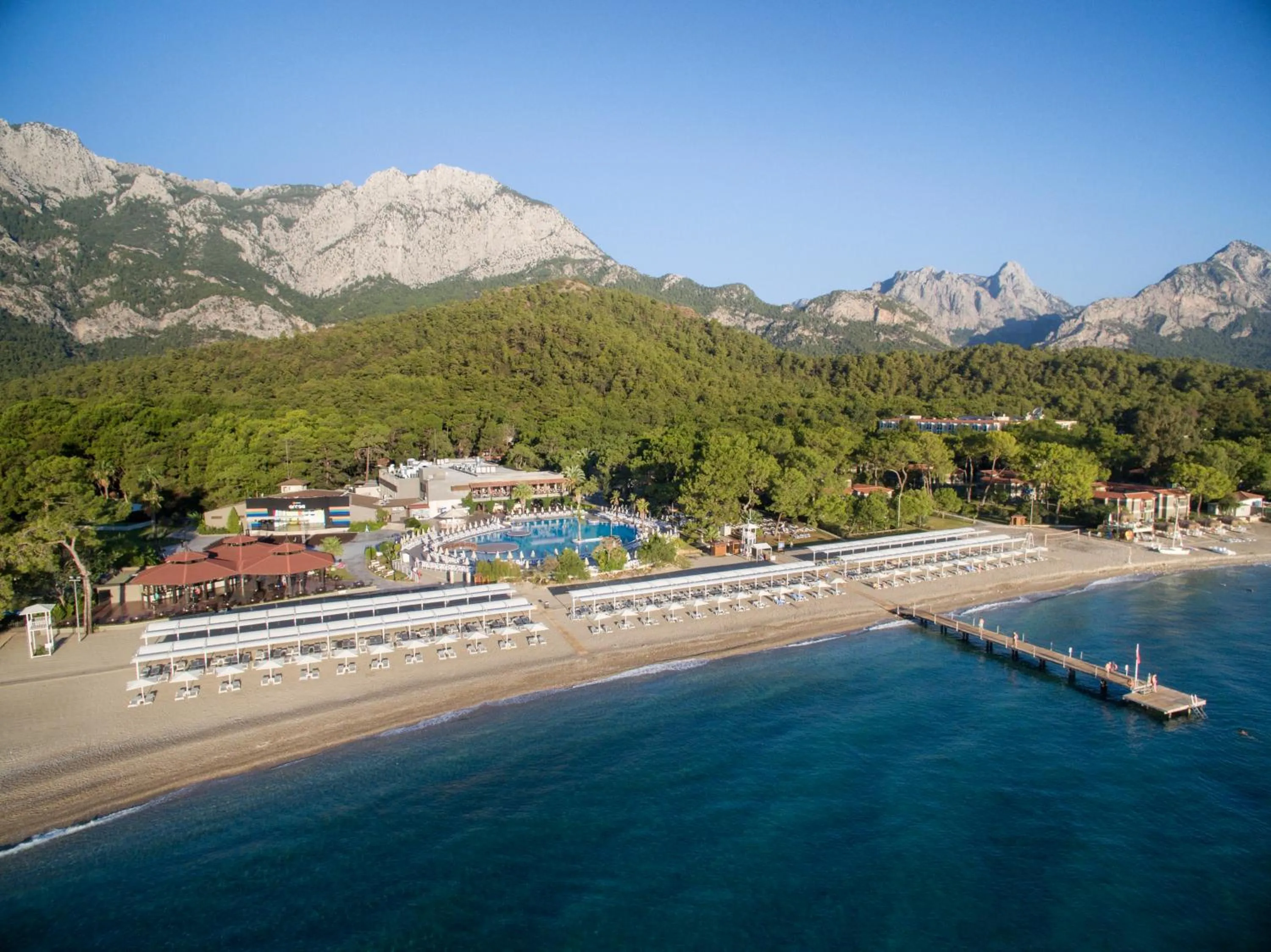 Sea view in Kimeros Park Holiday Village - Ultra All Inc. Kids Concept