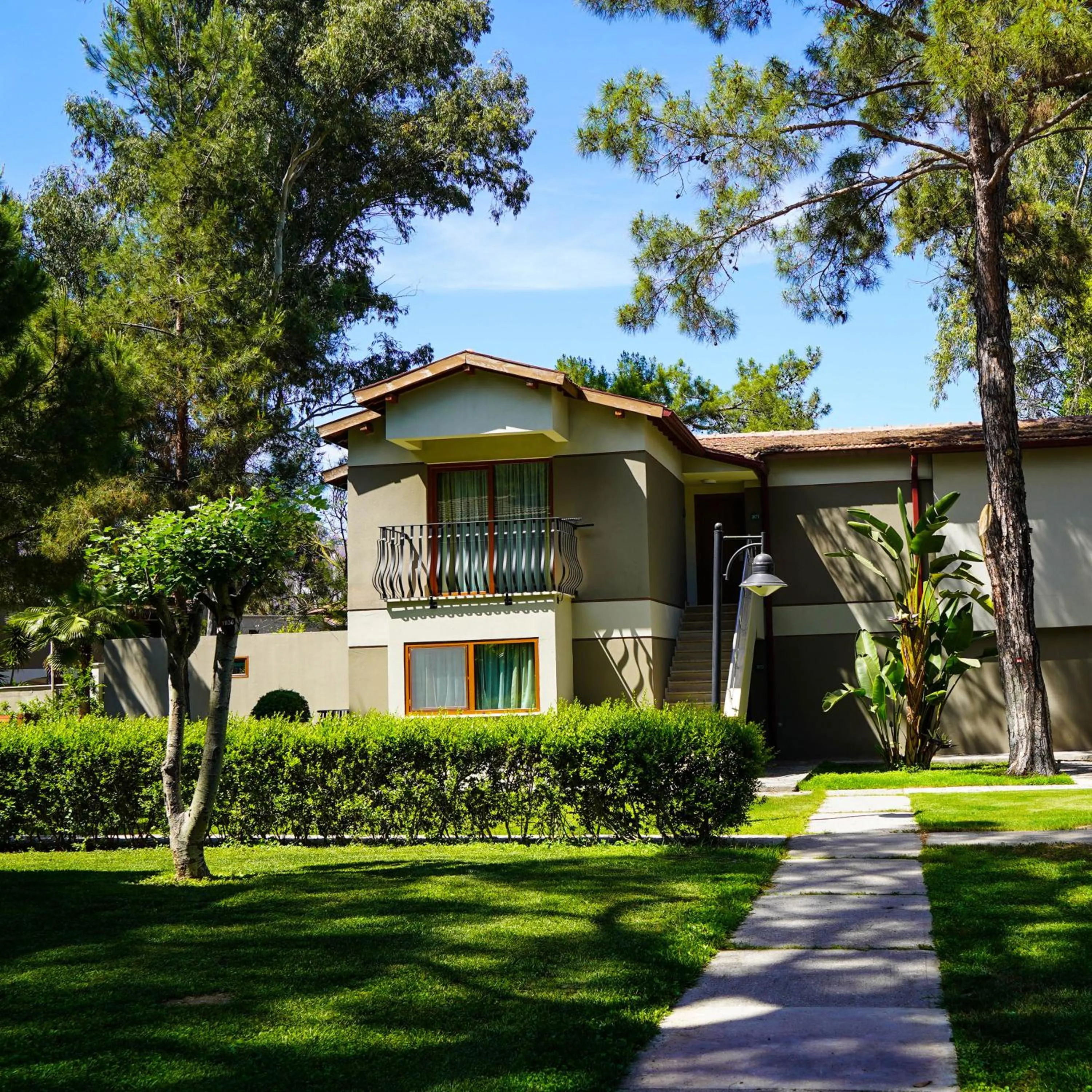 Garden view in Kimeros Park Holiday Village - Ultra All Inc. Kids Concept