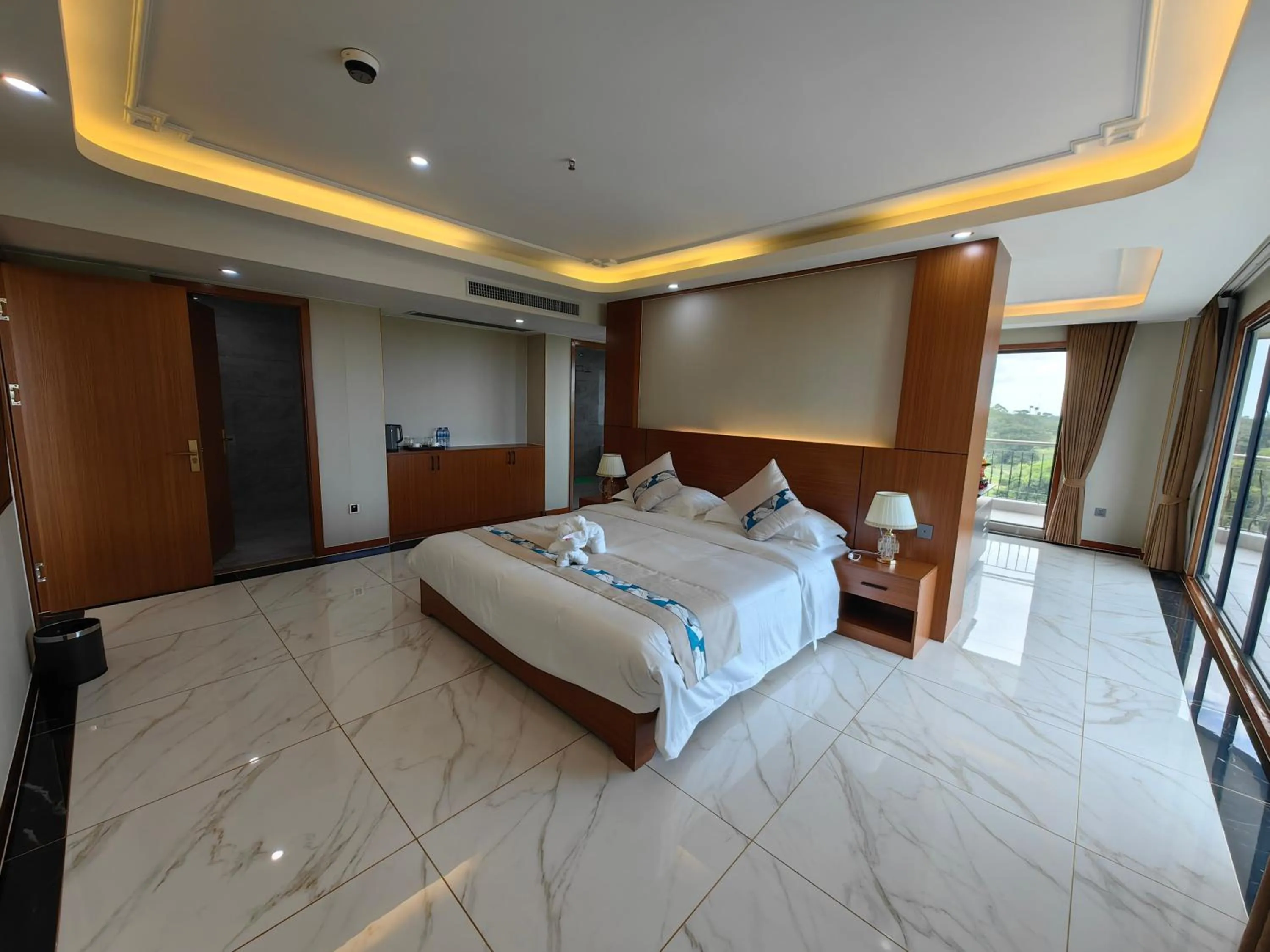 Bedroom, Bed in Royal International Hotel & Mall