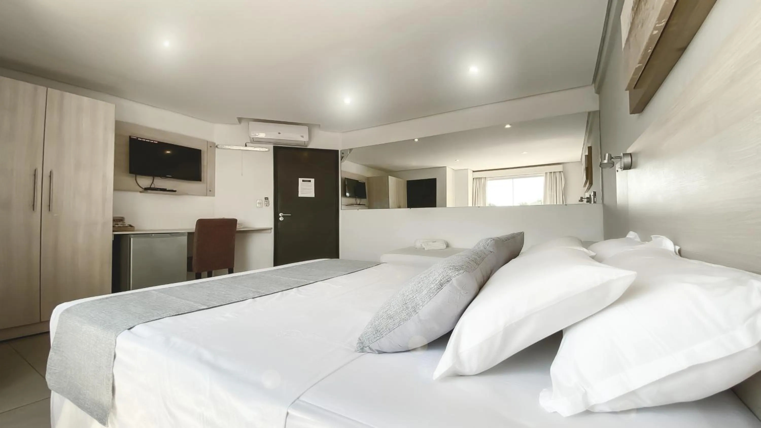 Bed in Danieri Asunción Hotel