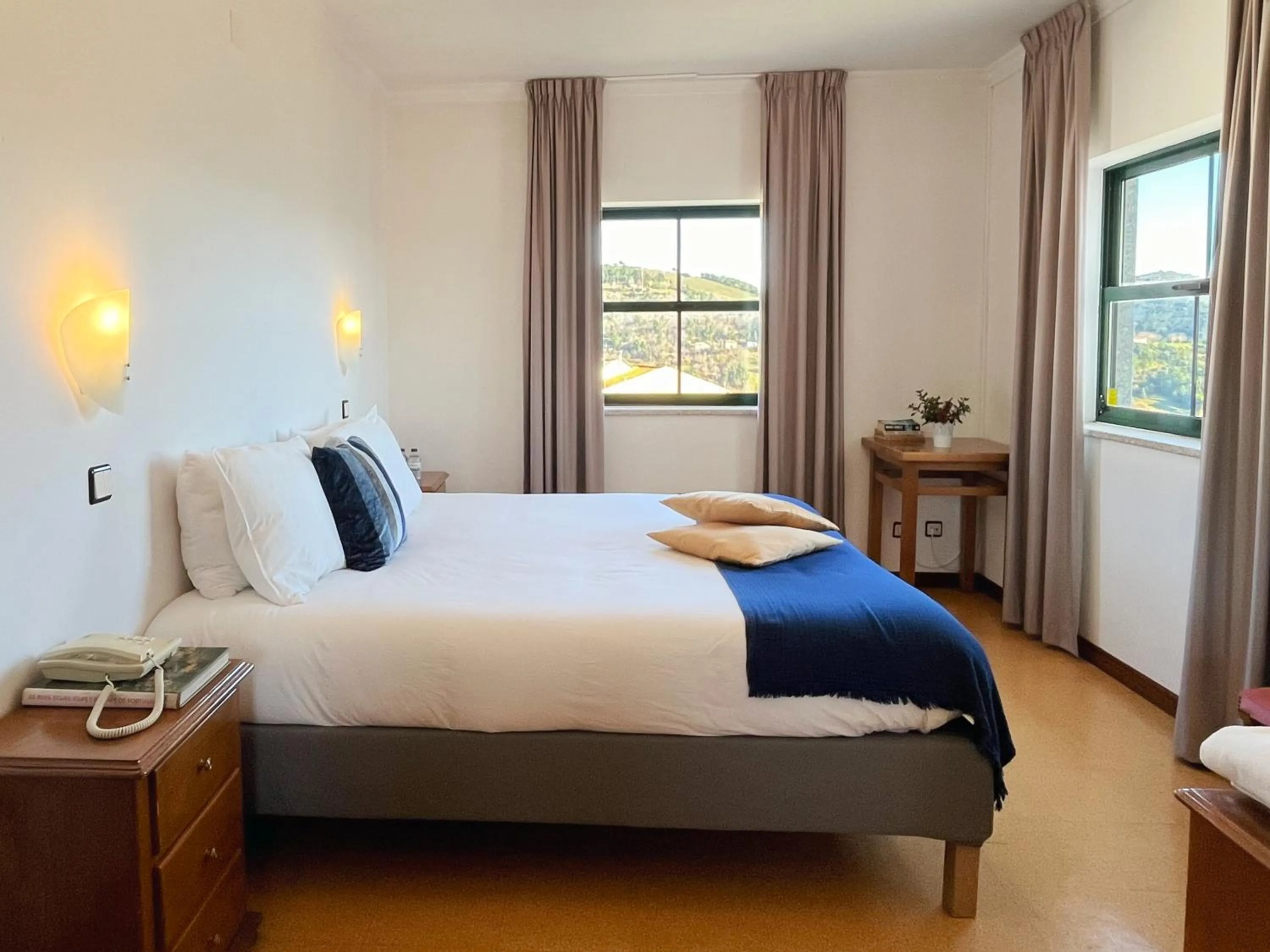 Bed in Vinhais Hotel