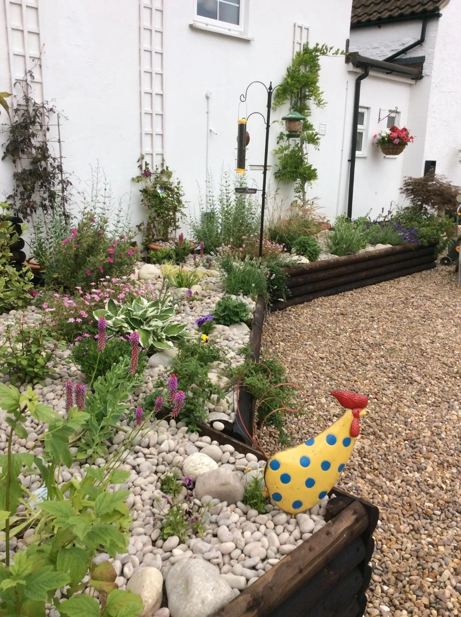Garden in The Red Lion Inn Partney