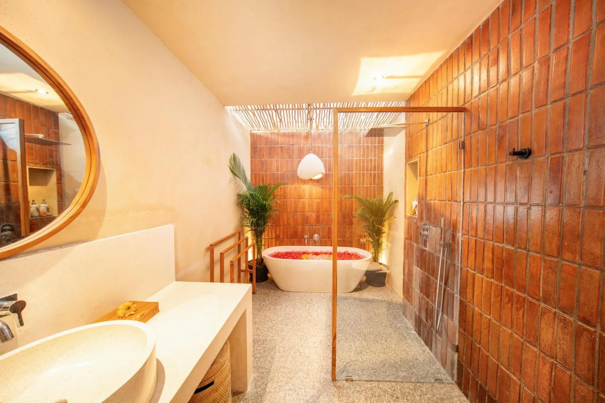 Bathroom in Cabana Kedungu Villa Tabanan by Ini Vie Hospitality