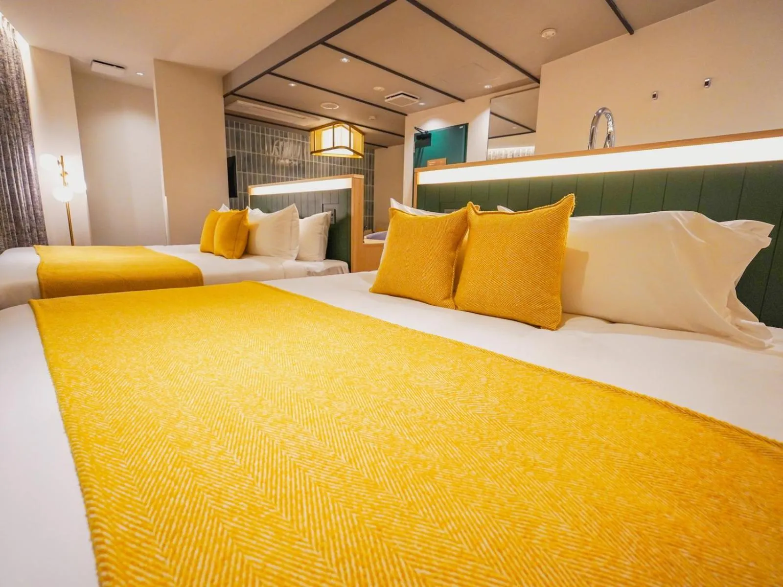 Bed in The GALA Hotel Umeda