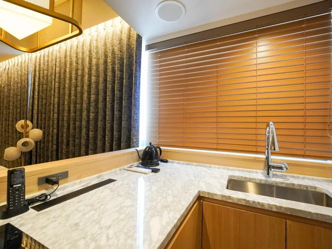Kitchen or kitchenette in The GALA Hotel Umeda