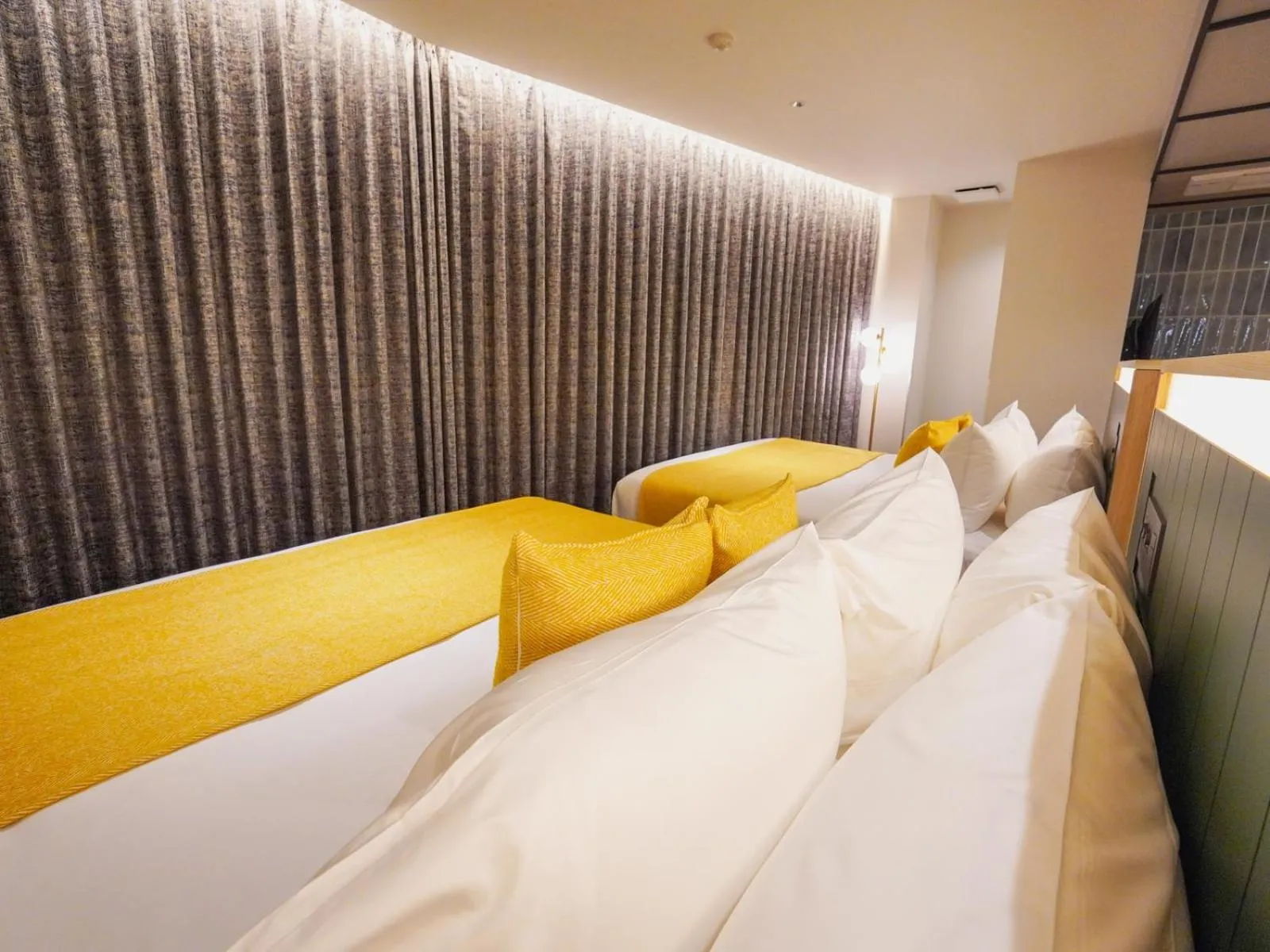 Bed in The GALA Hotel Umeda