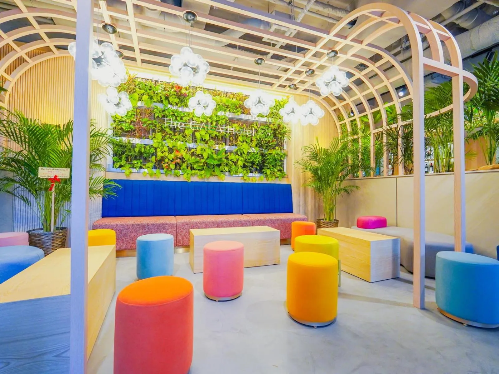 Communal lounge/ TV room in The GALA Hotel Umeda