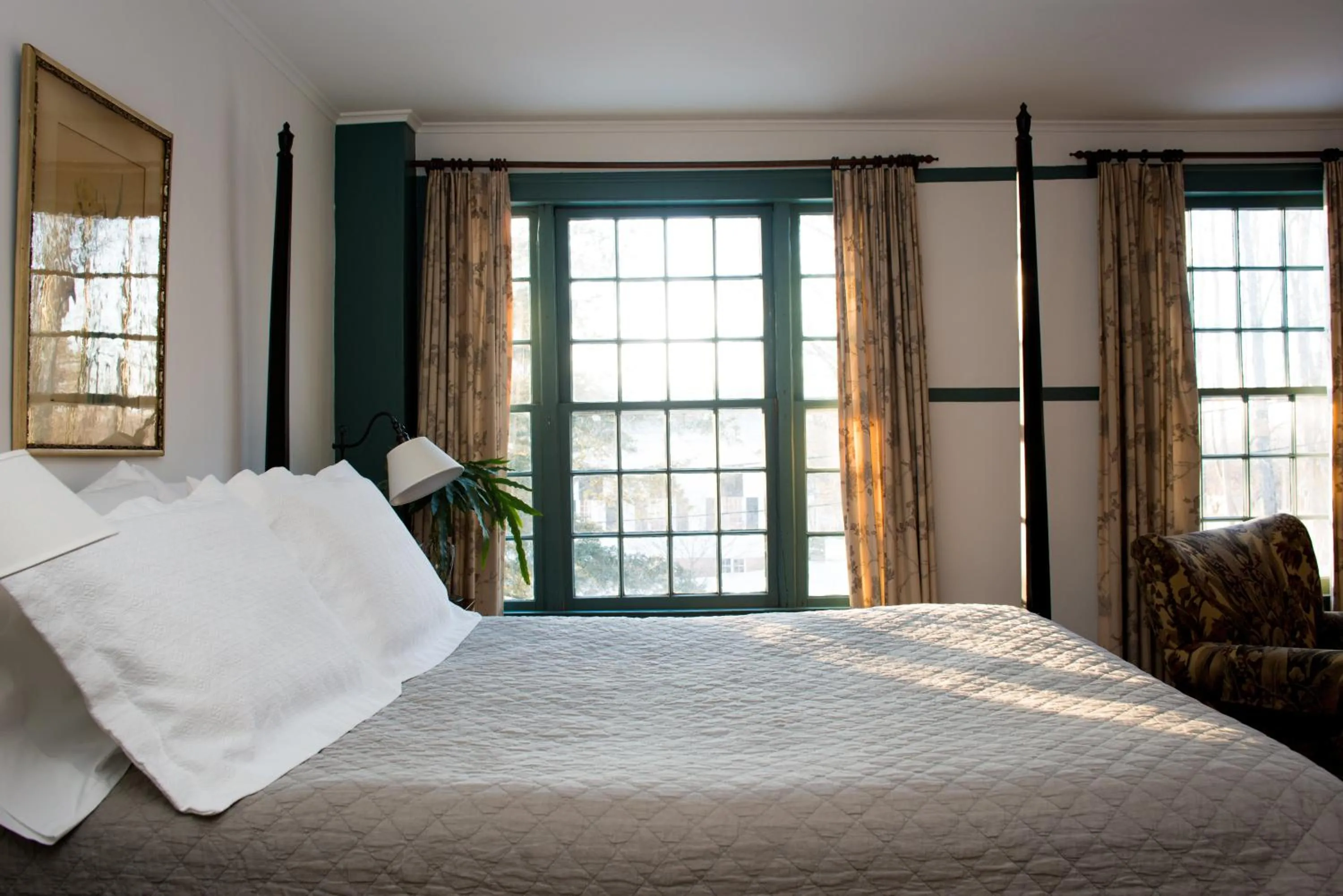 Bed in The Old Inn On The Green