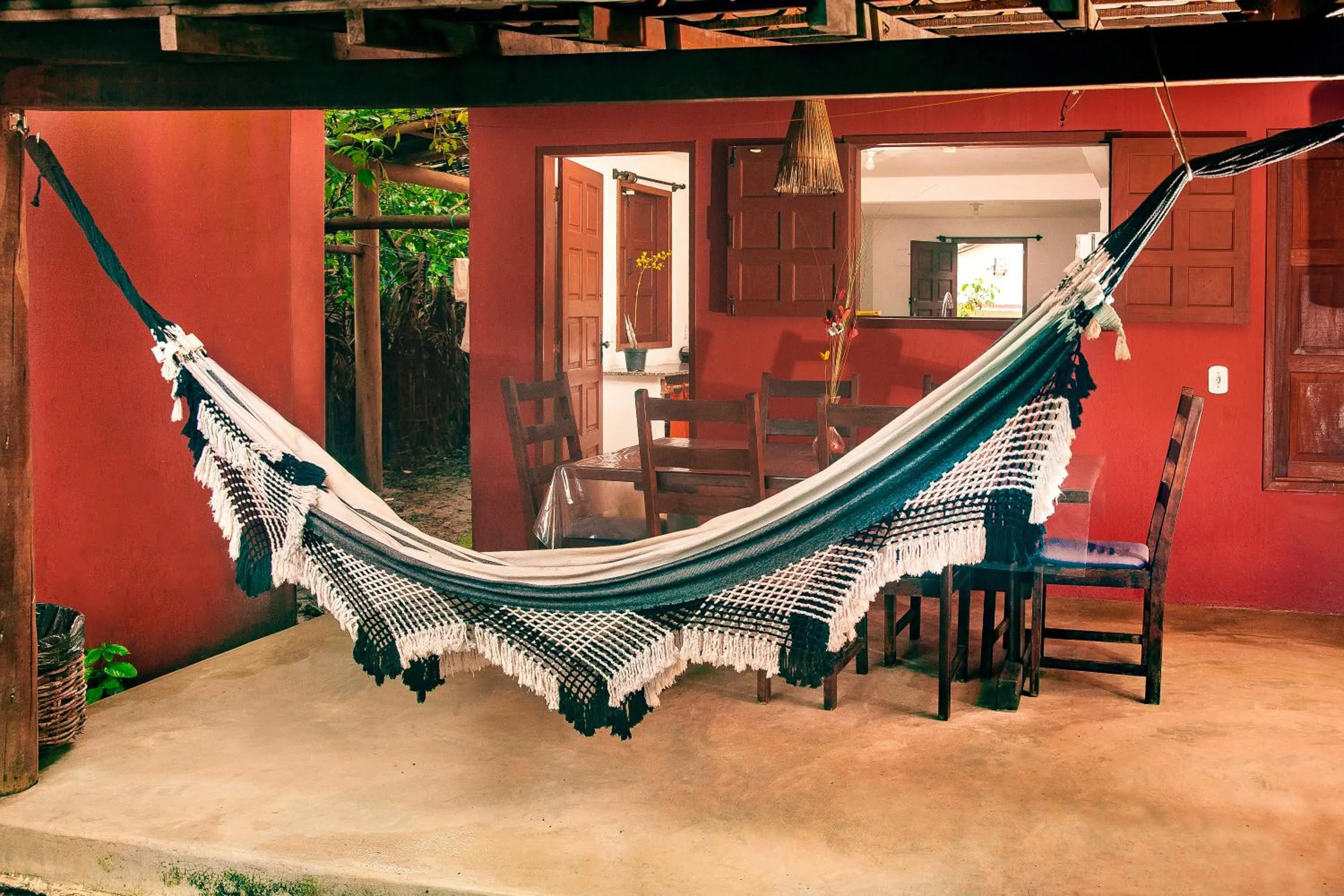 Balcony/Terrace in Pousada Do Guga