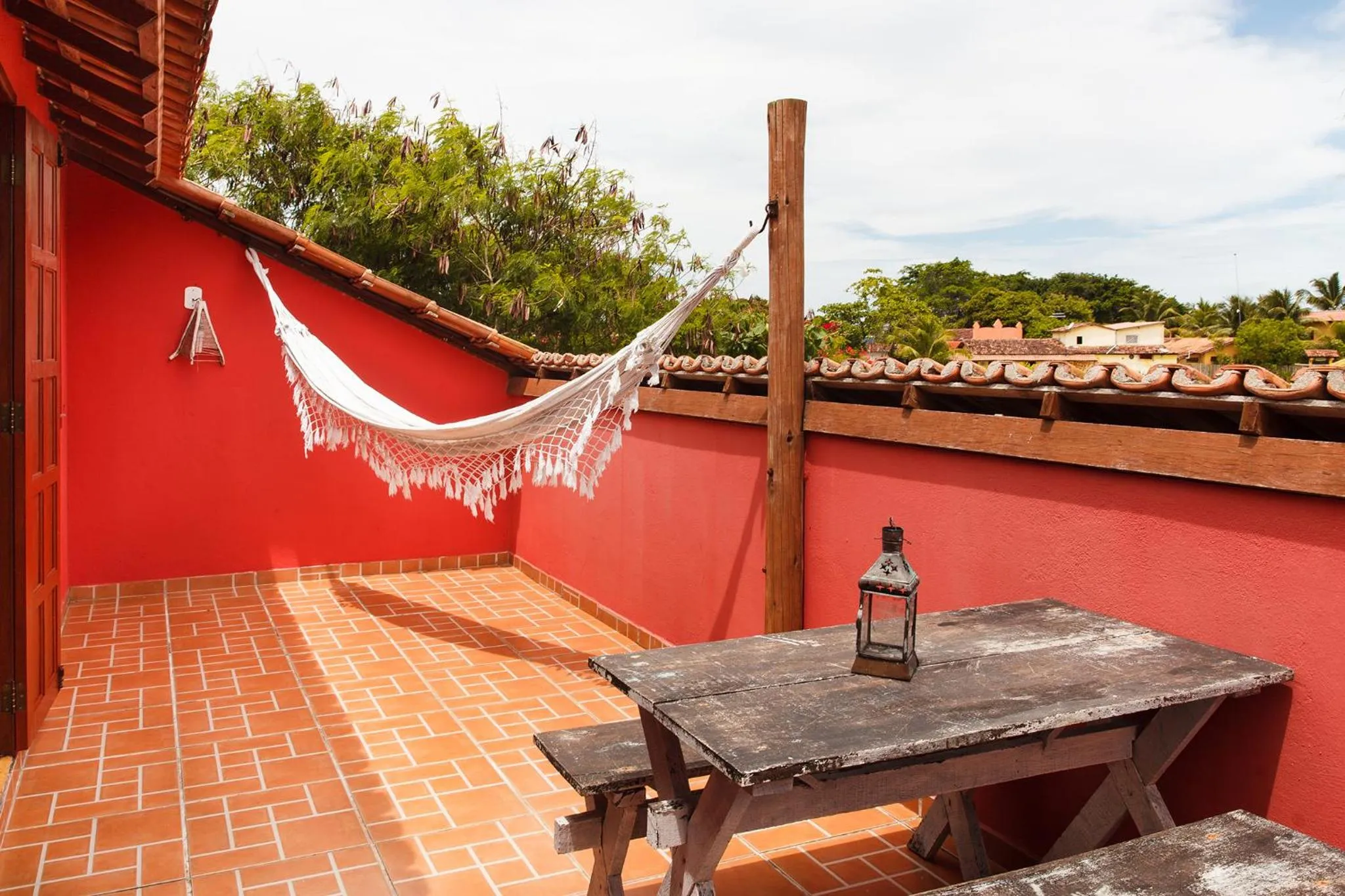 Balcony/Terrace in Pousada Do Guga