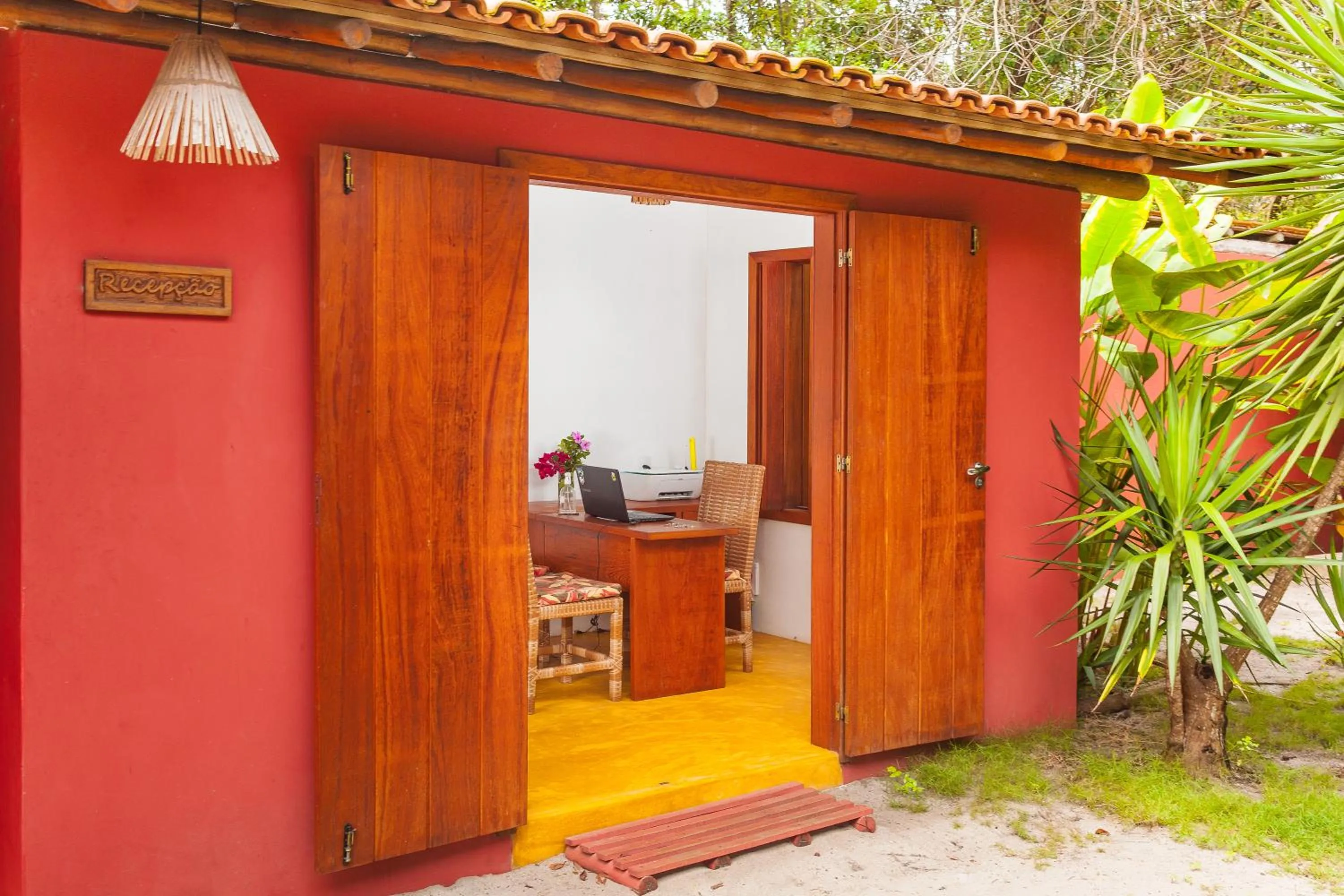 Lobby or reception in Pousada Do Guga