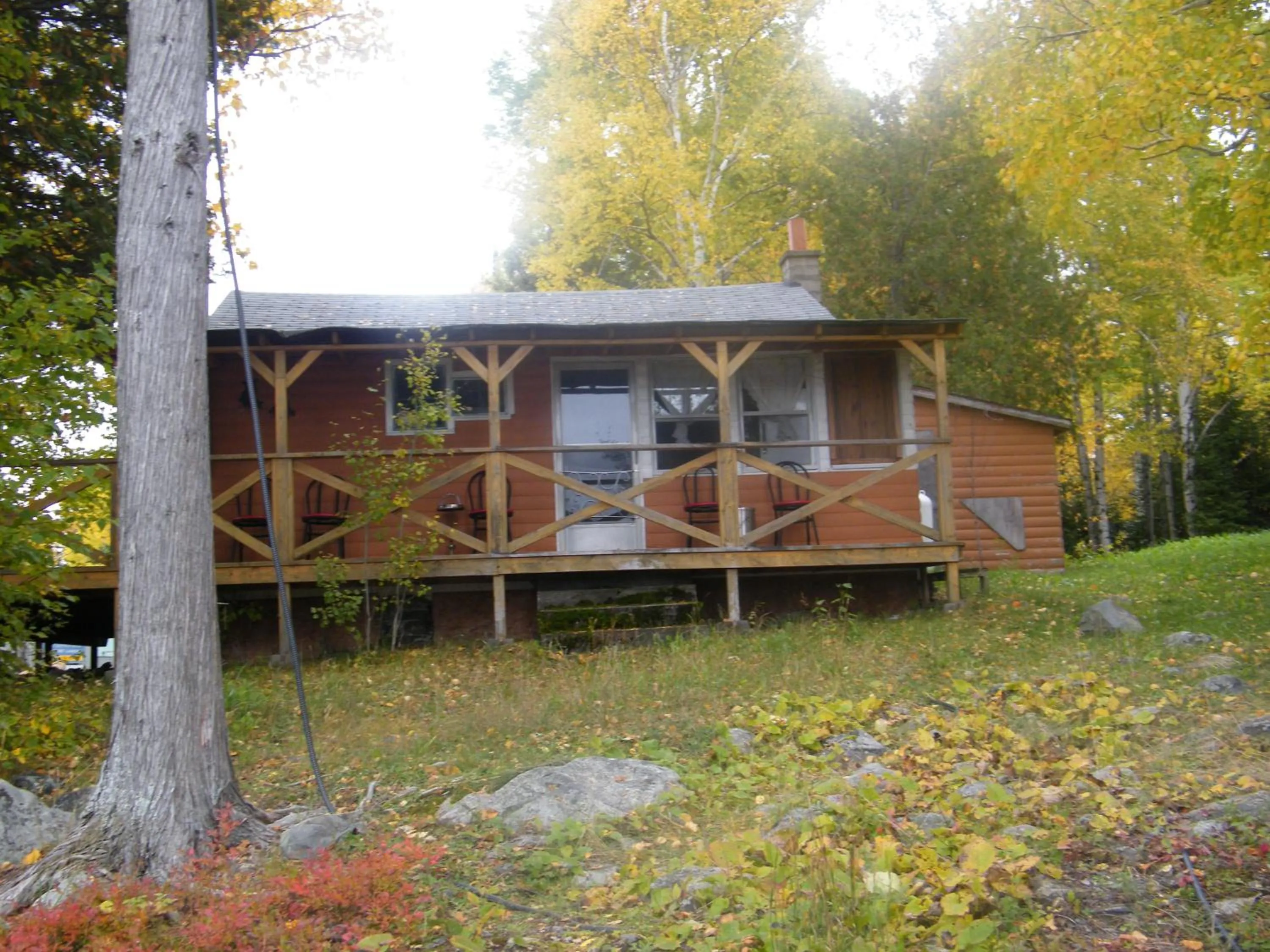 Facade/entrance in Mowat Landing Cottages