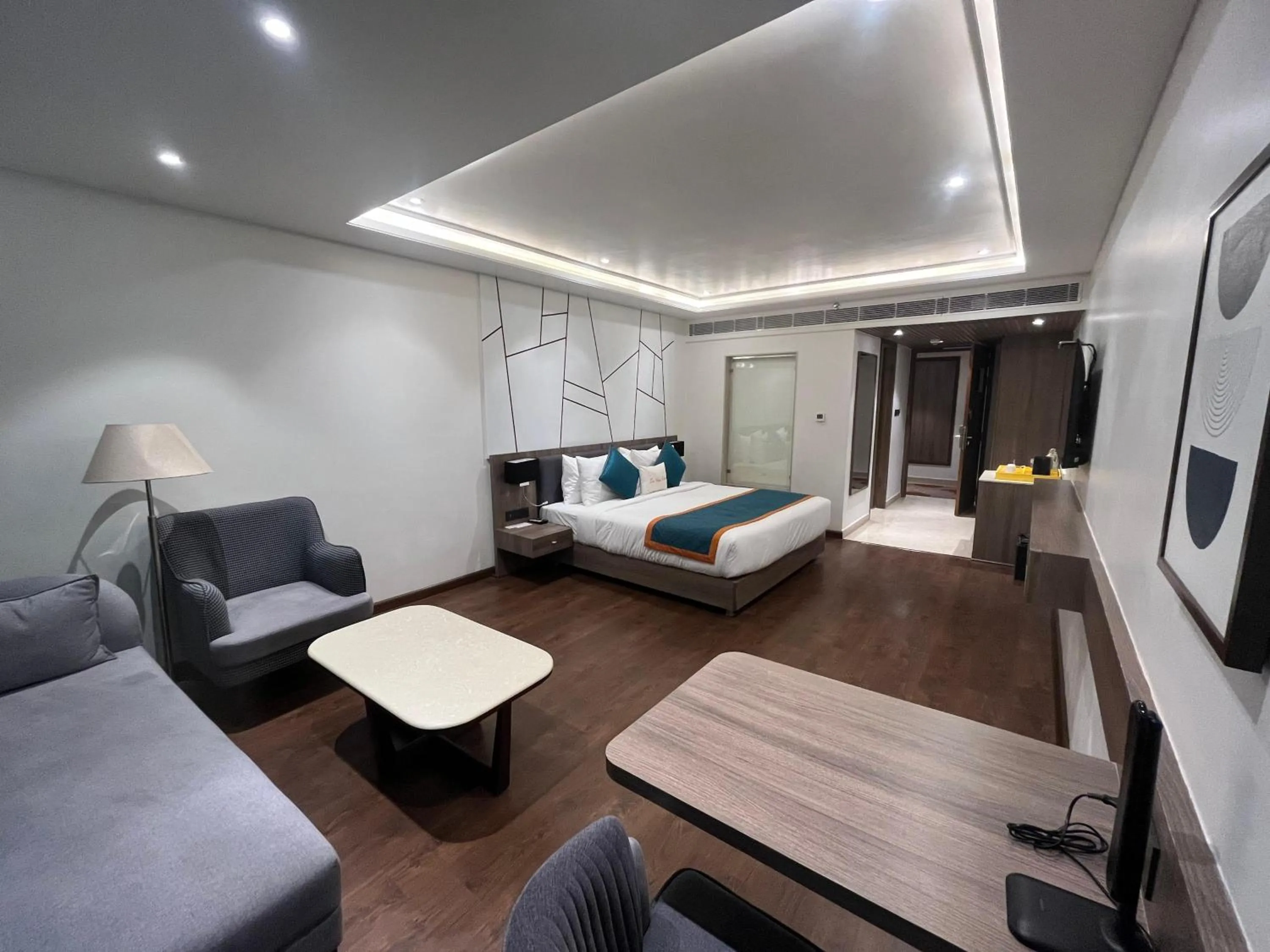 Bedroom, Bed in Zone Connect by The Park Prayagraj