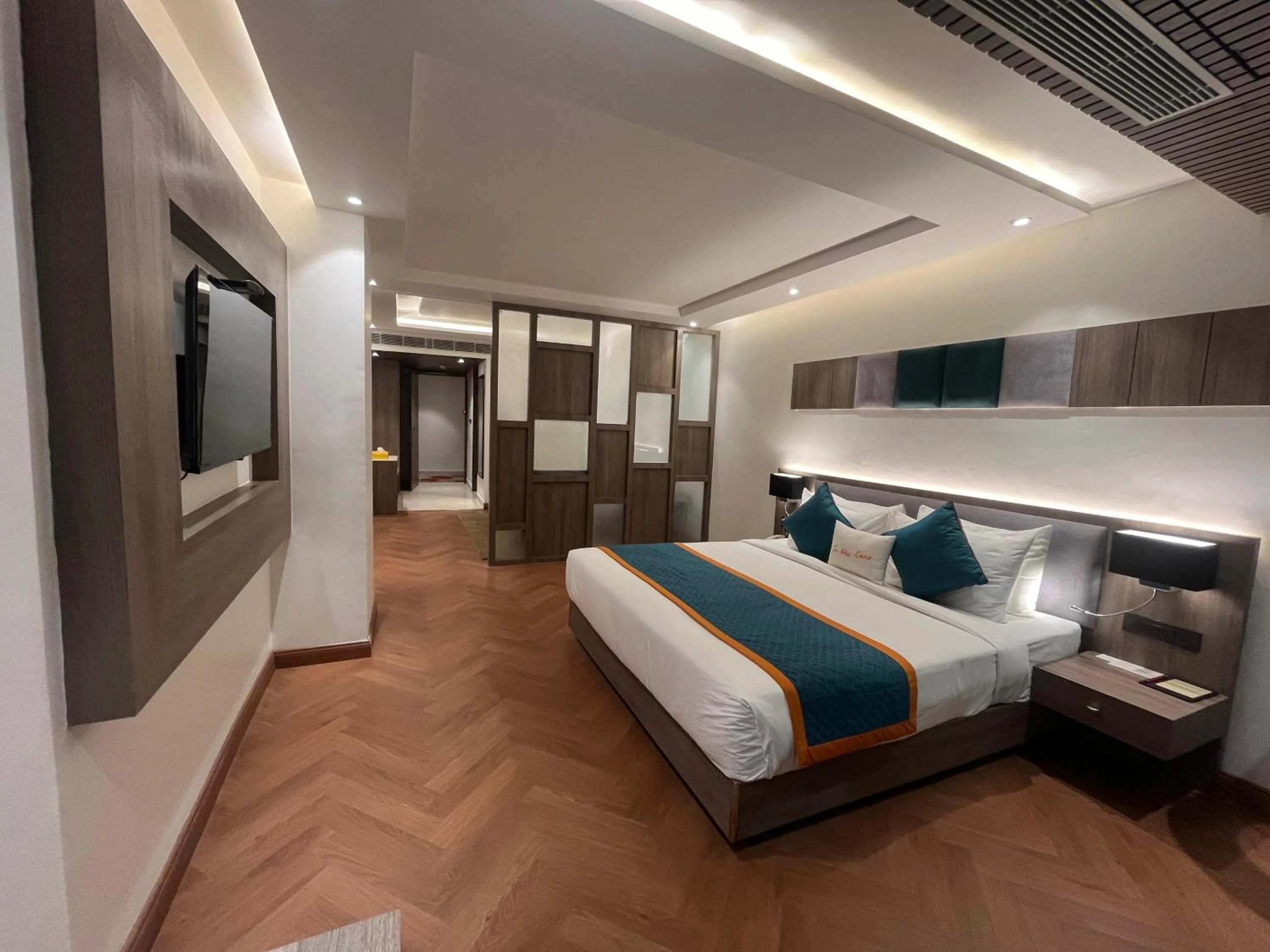 View (from property/room), Bed in Zone Connect by The Park Prayagraj