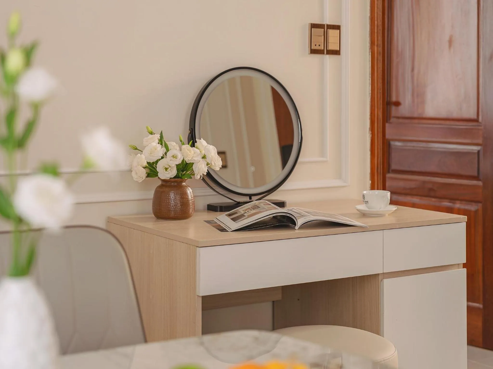 Seating area in The One Da Lat Hotel