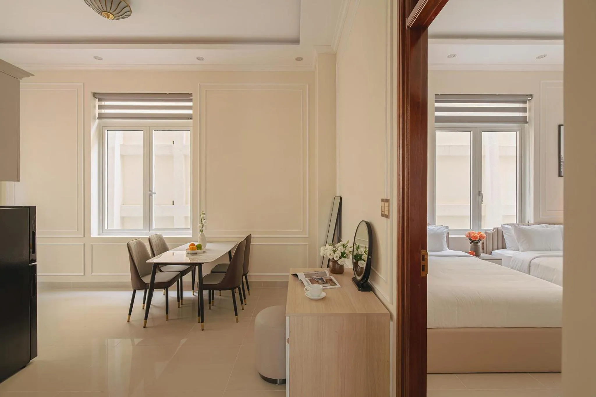 Area and facilities, Bed in The One Da Lat Hotel