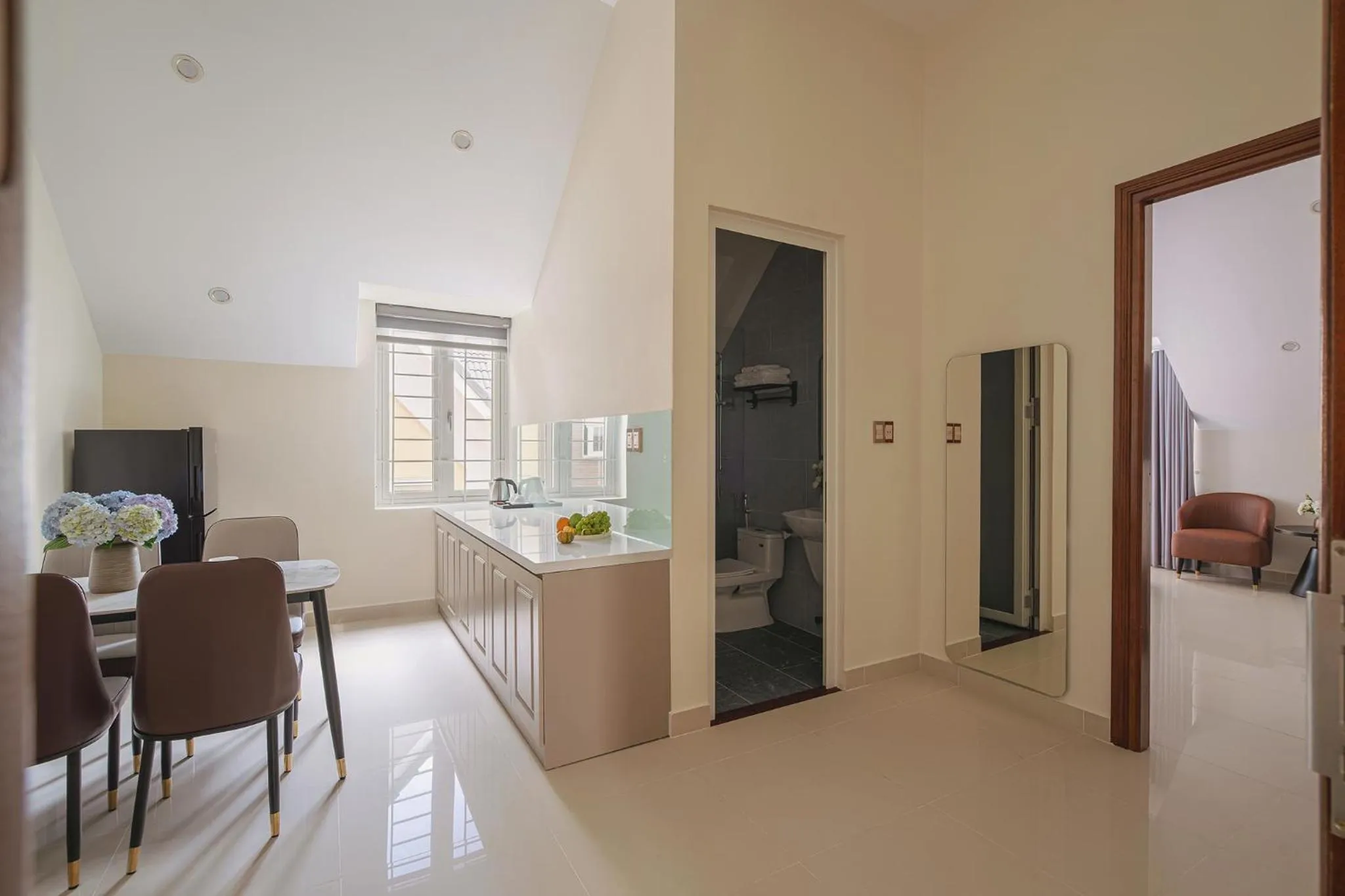 Toilet in The One Da Lat Hotel