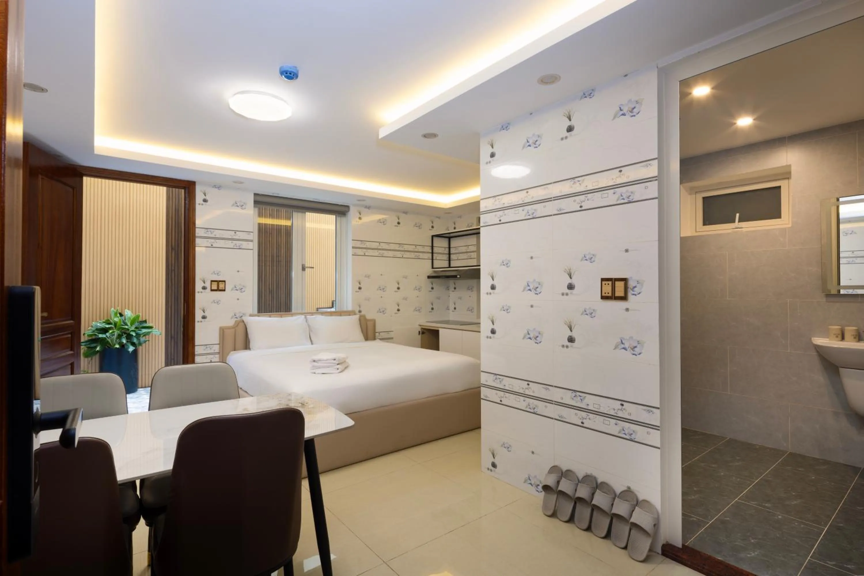 Bedroom in The One Da Lat Hotel