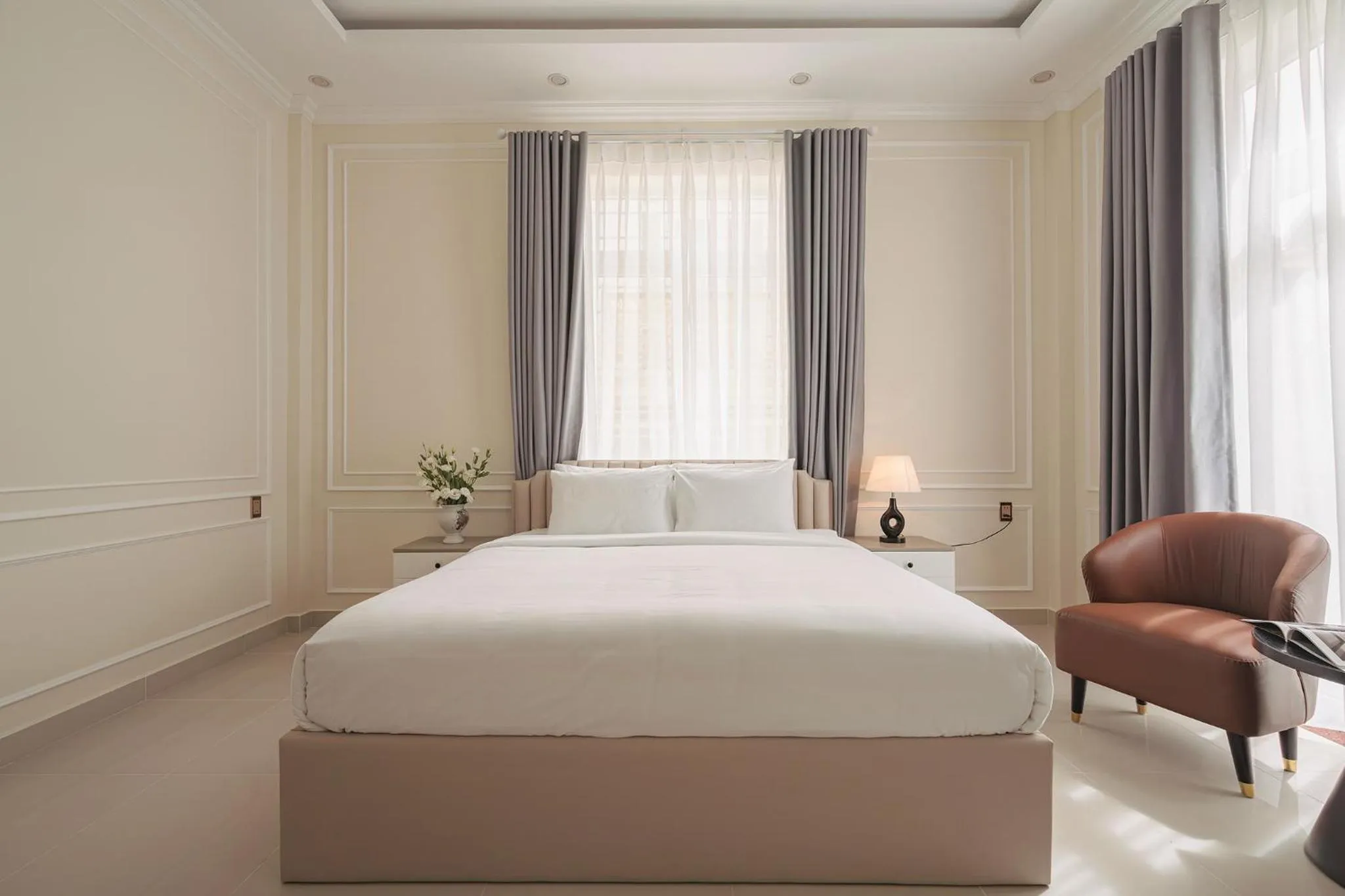 Bedroom, Bed in The One Da Lat Hotel