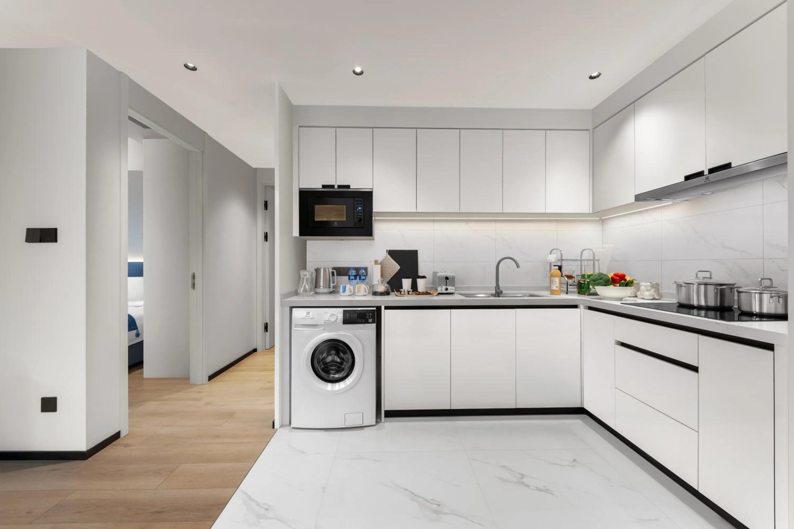 kitchen in Citadines Guanghua Chengdu