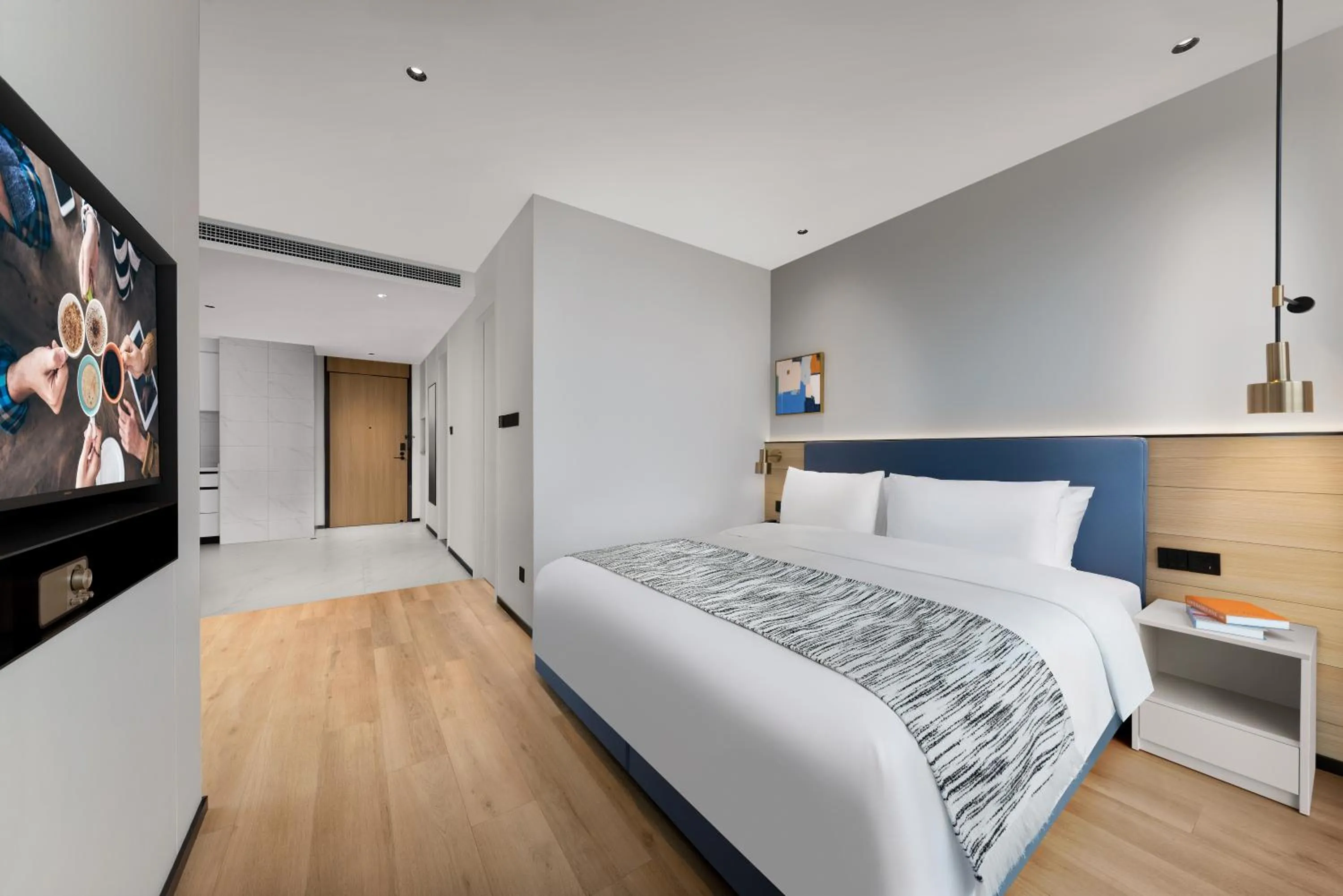 Bedroom, Bed in Citadines Guanghua Chengdu