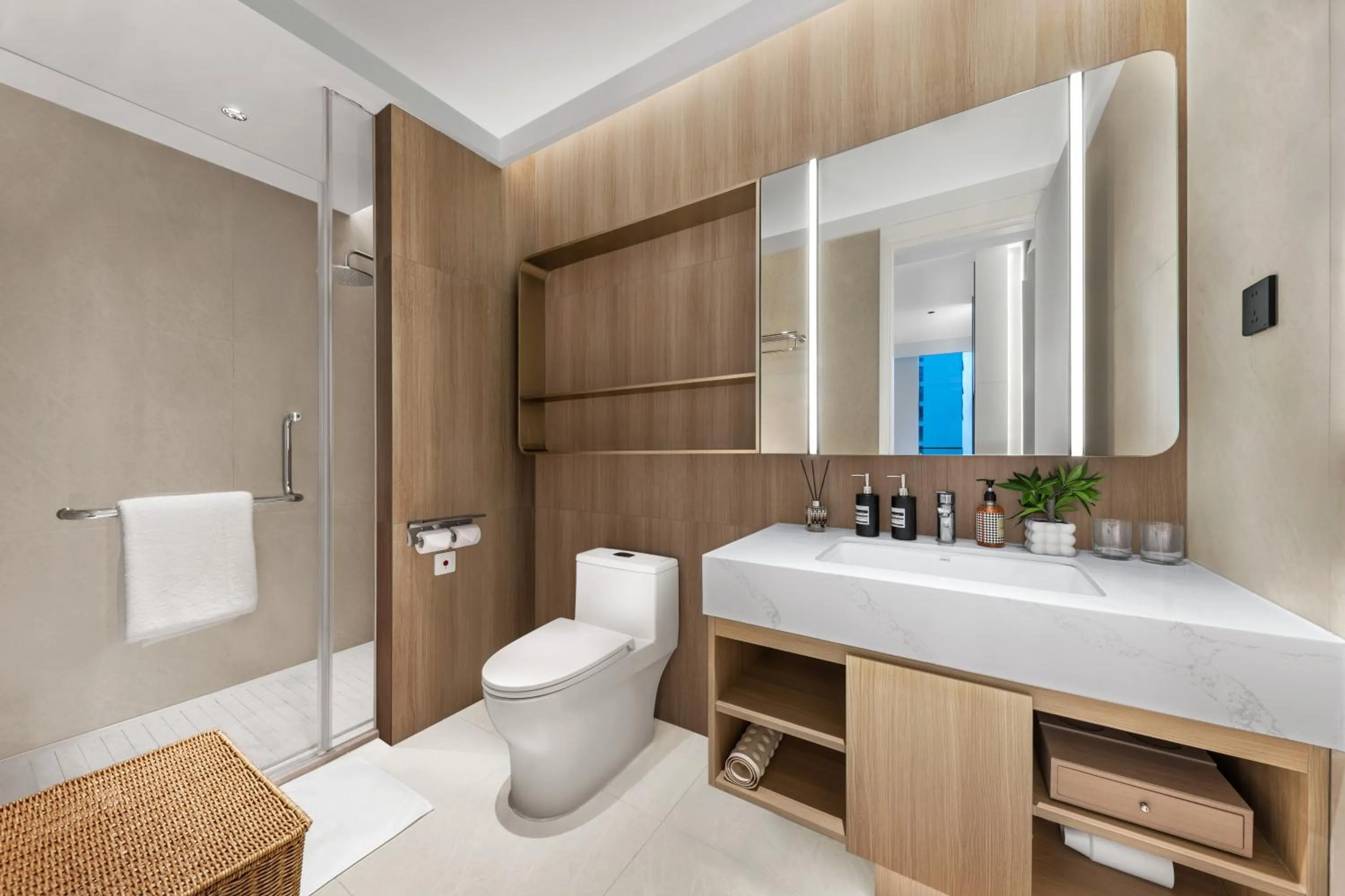 Toilet in Citadines Guanghua Chengdu