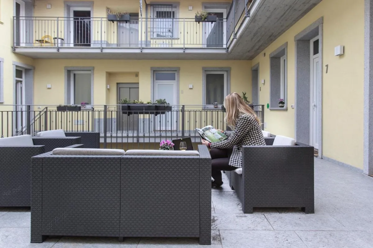 Balcony/Terrace in BHL Boutique Rooms Legnano