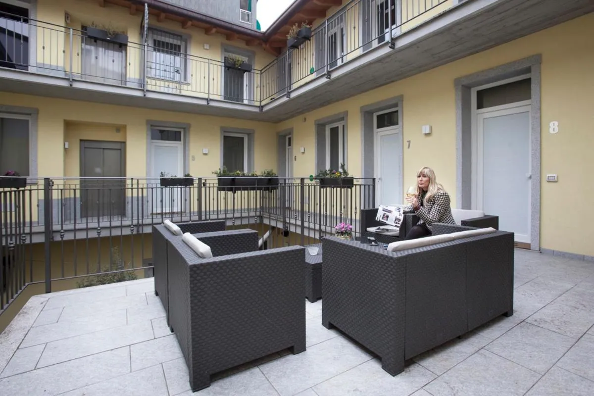 Balcony/Terrace in BHL Boutique Rooms Legnano