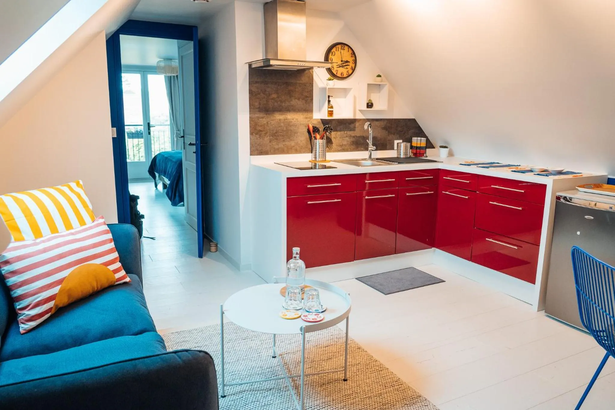 Kitchen or kitchenette in Les Charmes du Petit Pré