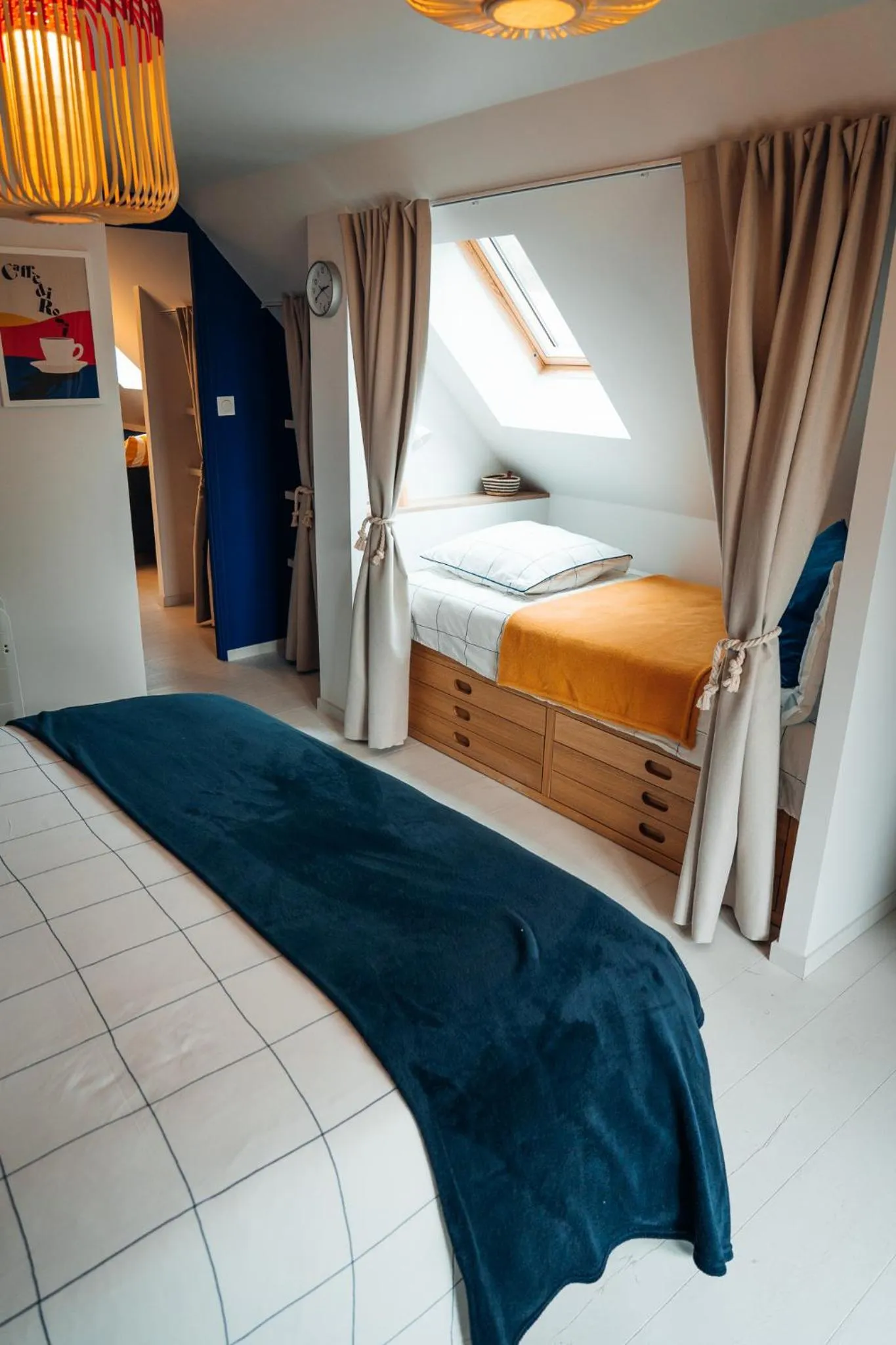 Bed in Les Charmes du Petit Pré