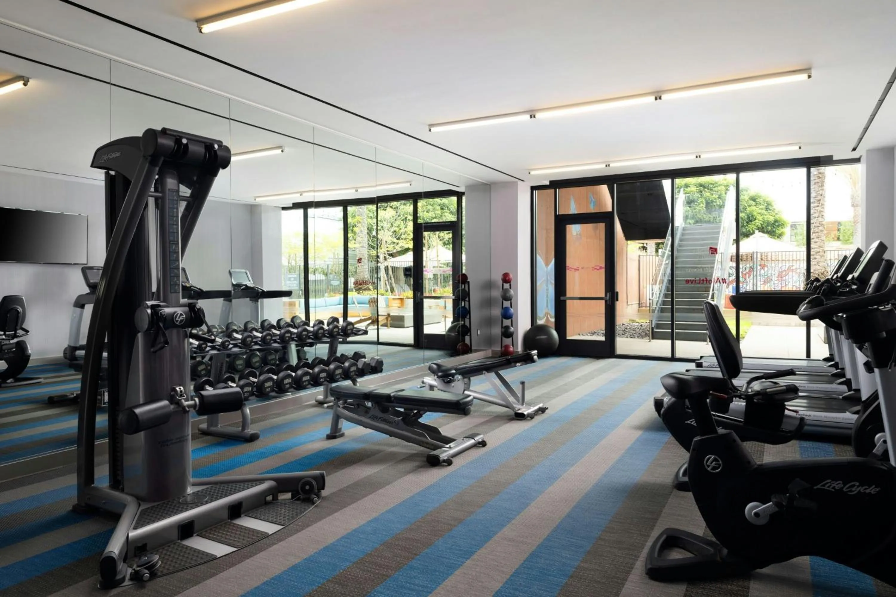 Fitness centre/facilities in Aloft El Segundo - Los Angeles Airport