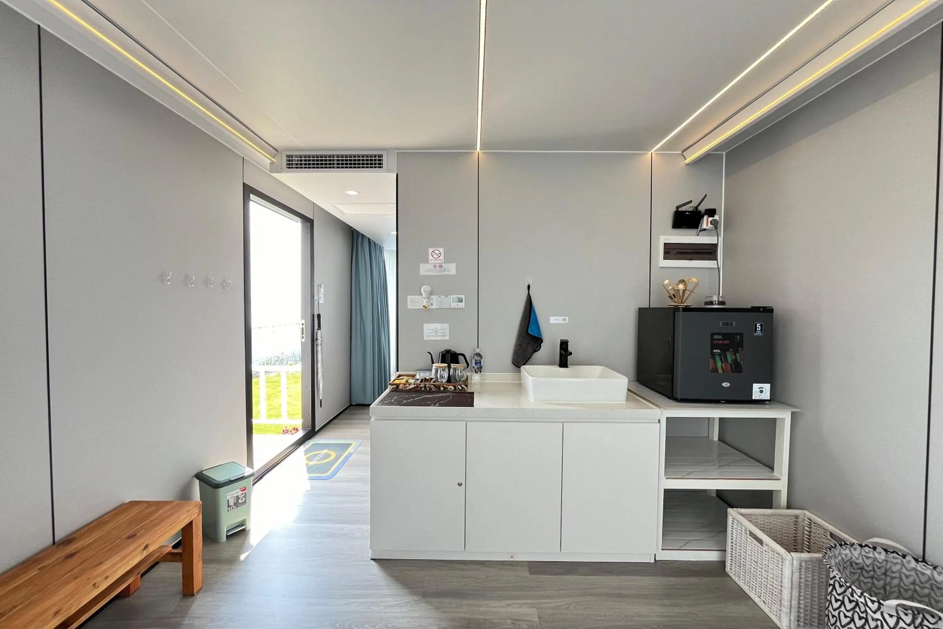 Kitchen or kitchenette in Saga Village Hotel & Resort Bintan