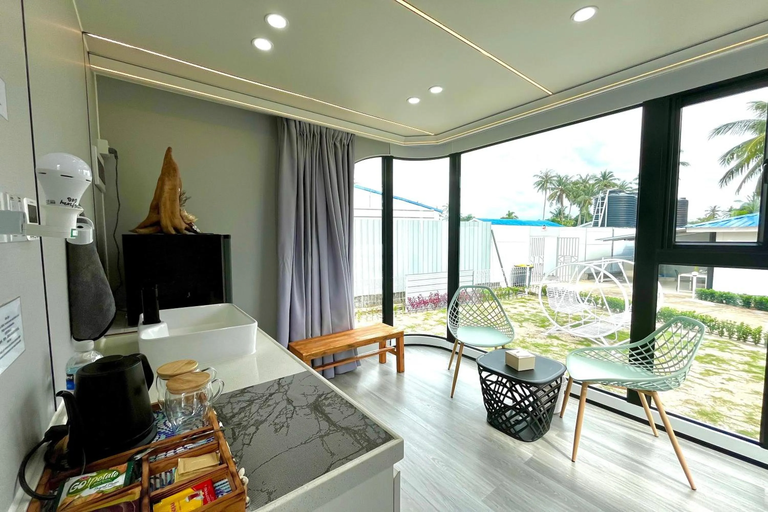 Kitchen or kitchenette in Saga Village Hotel & Resort Bintan