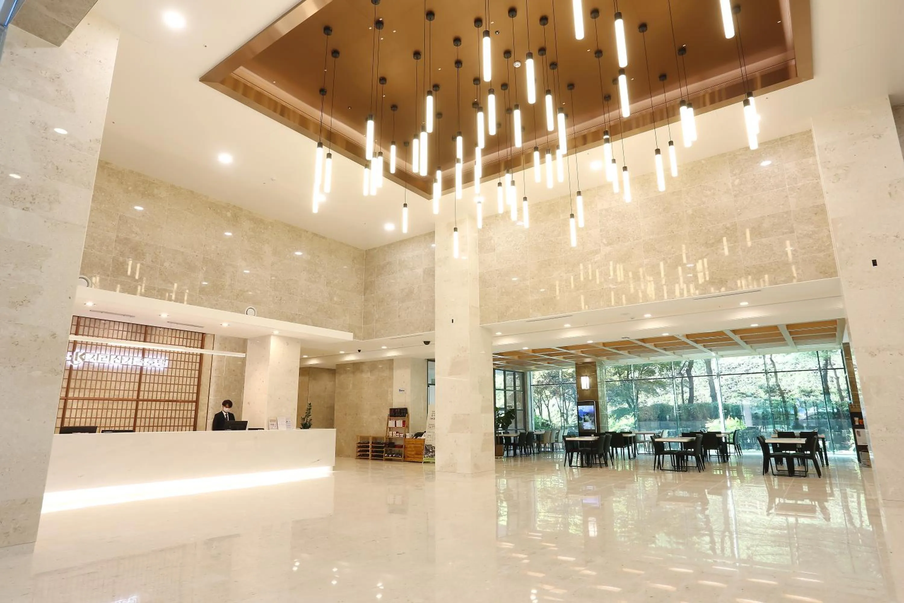 Lobby or reception in The K Jirisan Family Hotel