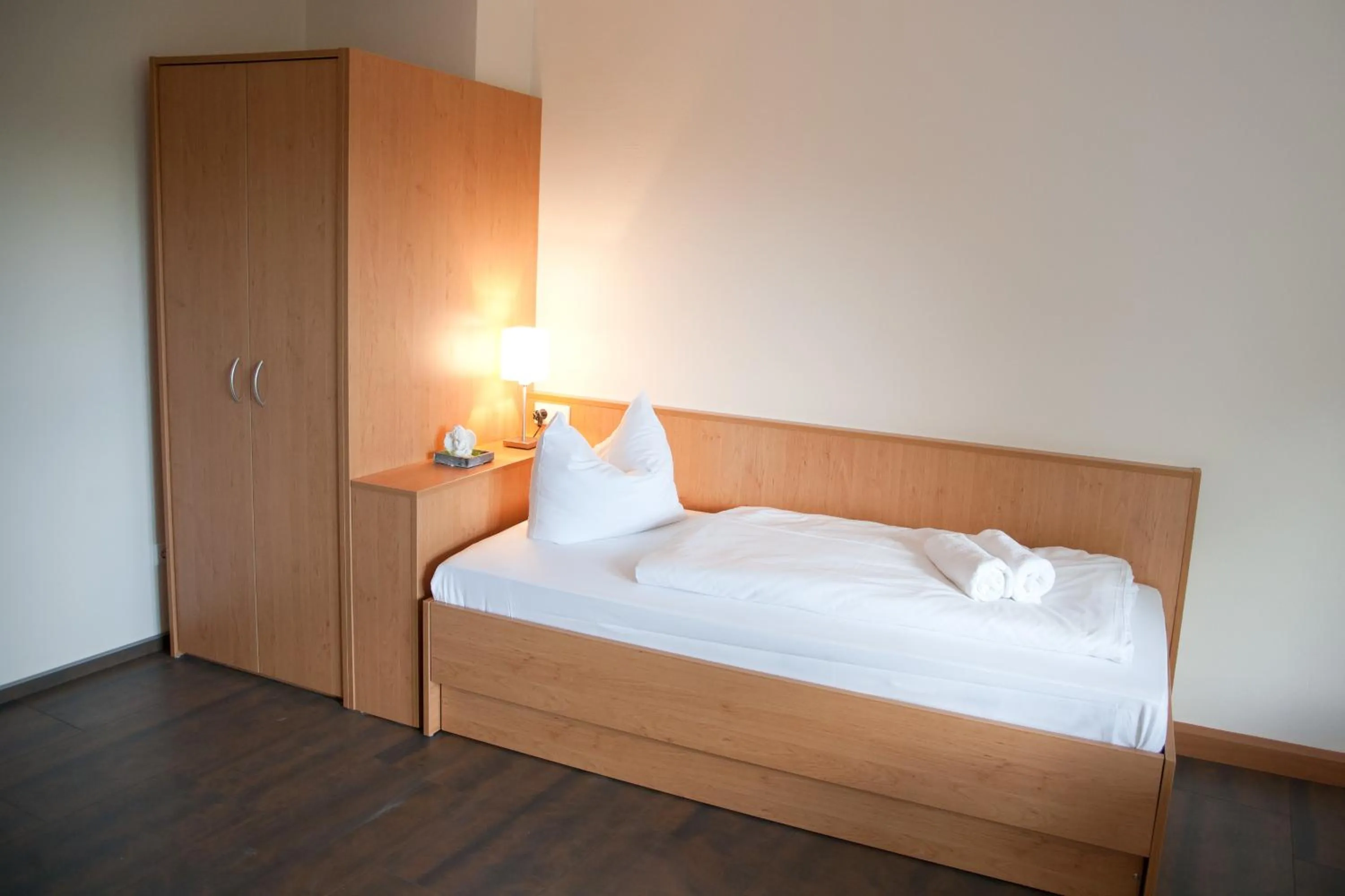 Photo of the whole room, Bed in Apartmenthaus Wesertor