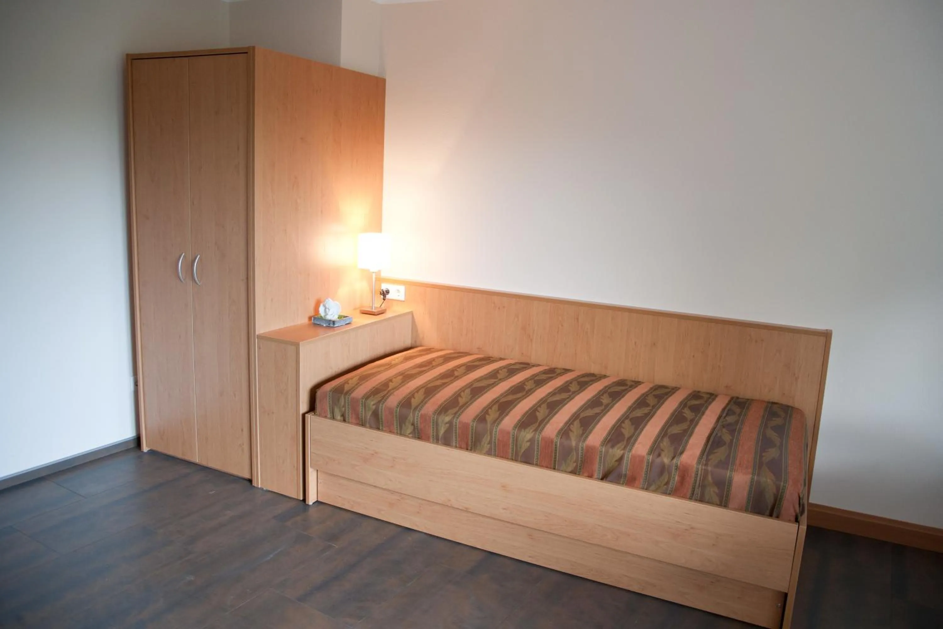 Photo of the whole room, Bed in Apartmenthaus Wesertor