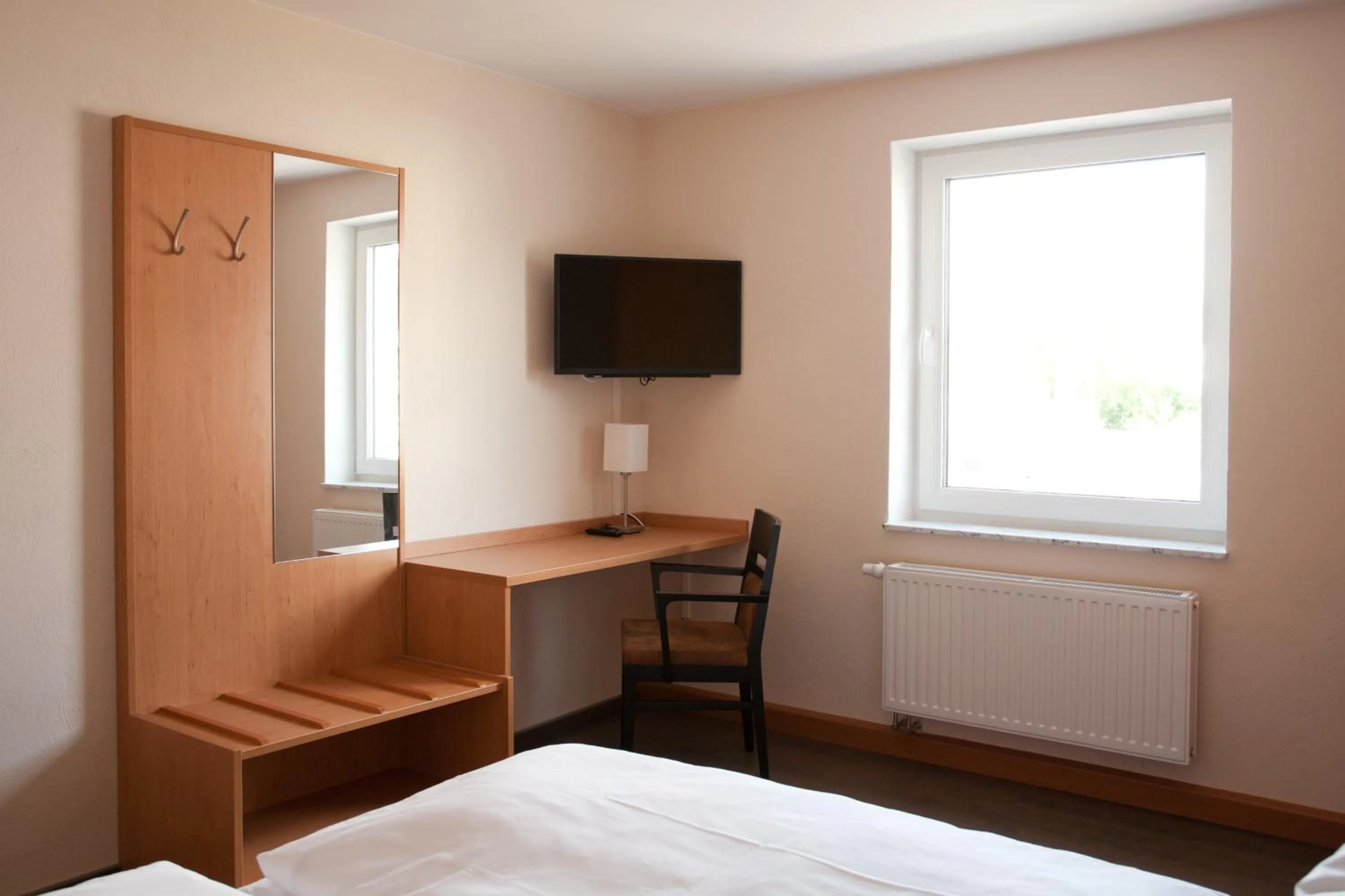 Photo of the whole room, Bed in Apartmenthaus Wesertor