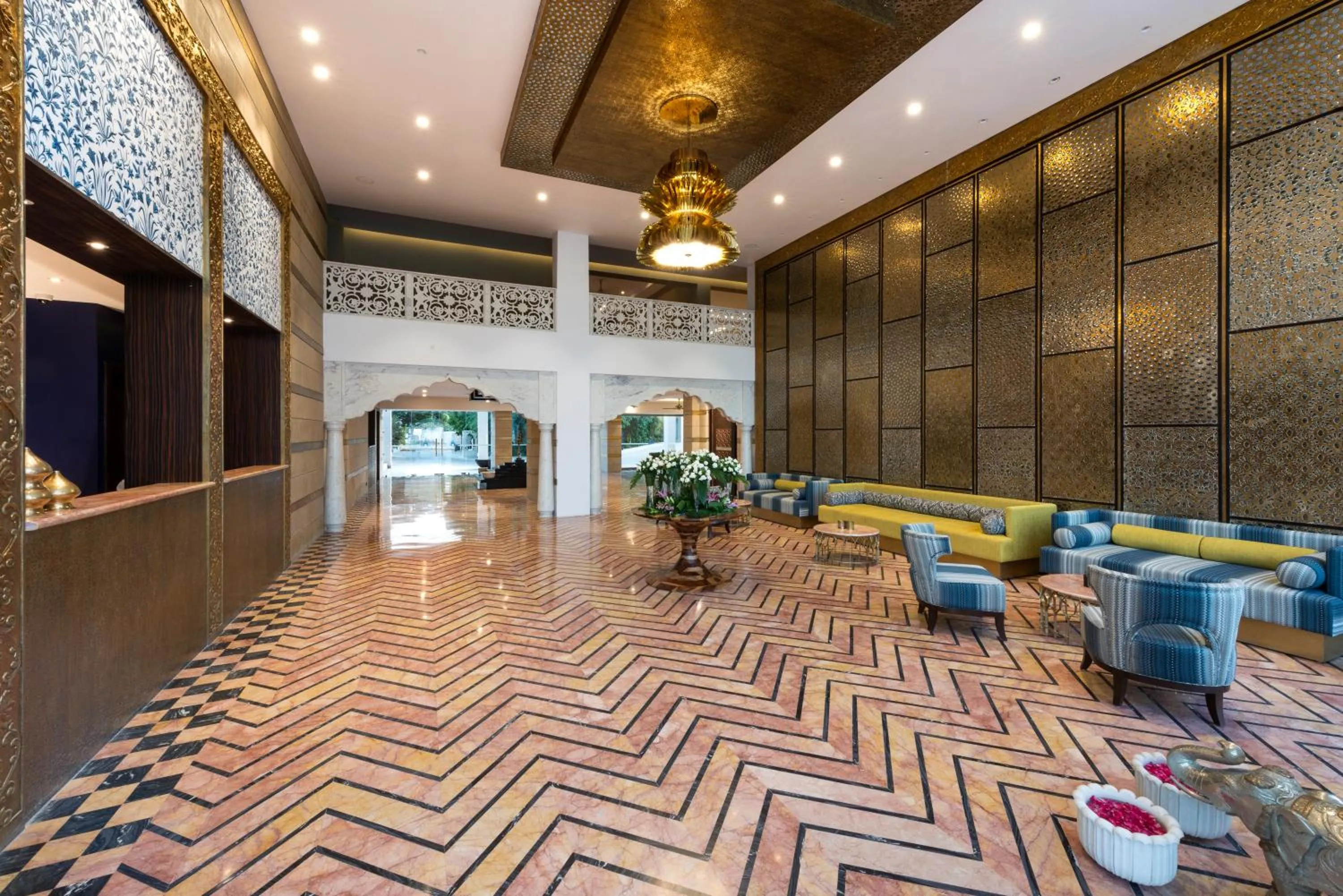 Lobby or reception in Hotel Lakend