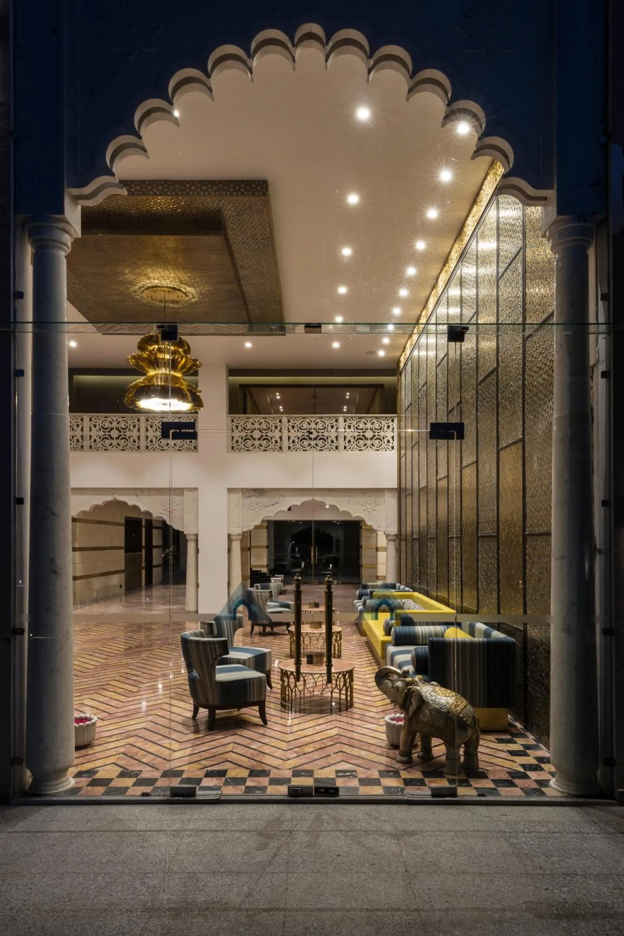 Lobby or reception in Hotel Lakend