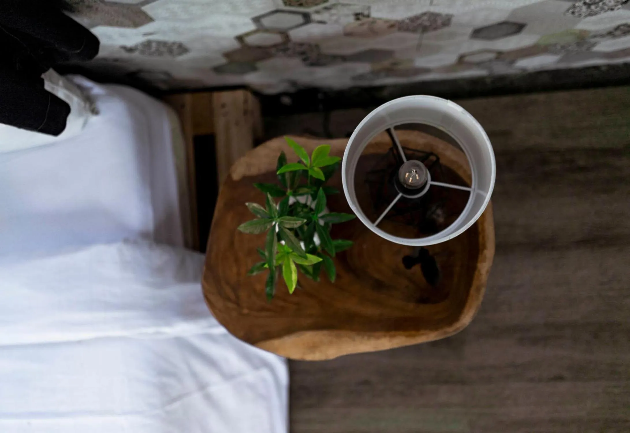 Decorative detail, Bed in The Paica