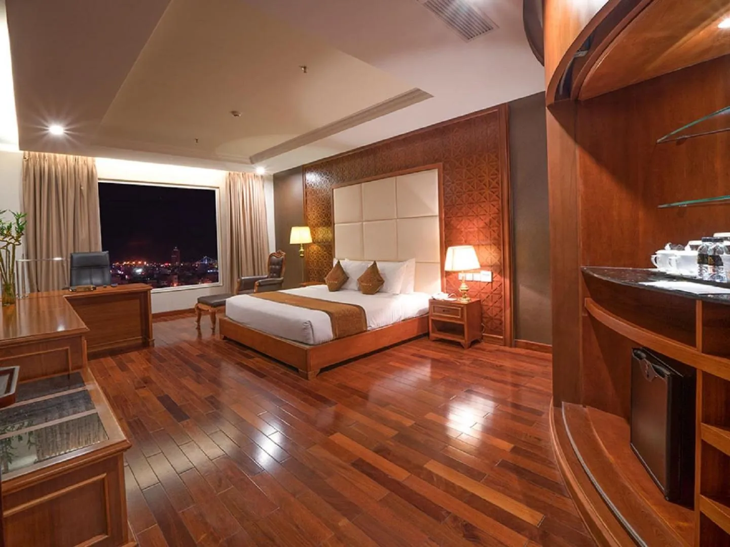 Bed in Samdi Da Nang Central Hotel