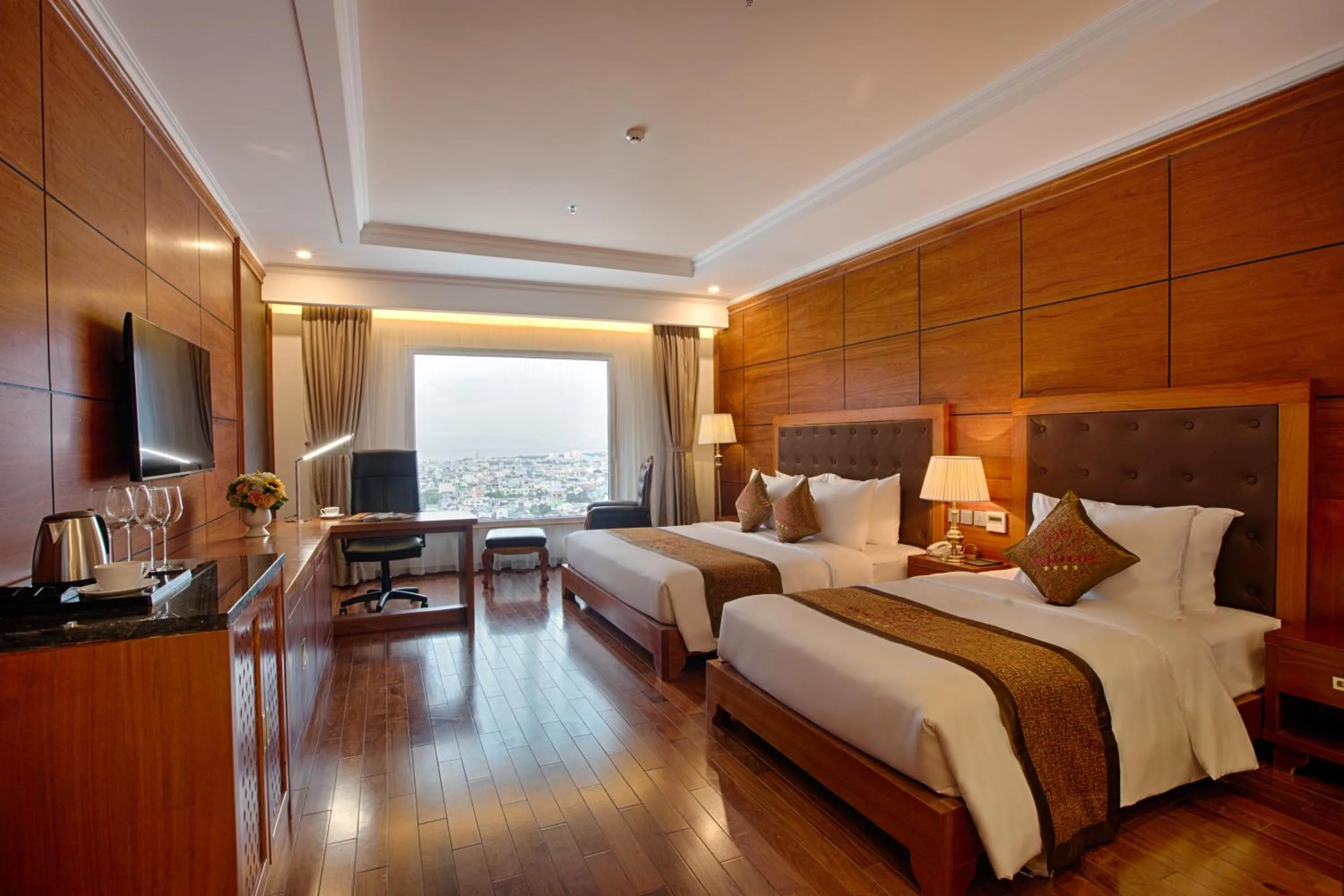 Bed in Samdi Da Nang Central Hotel