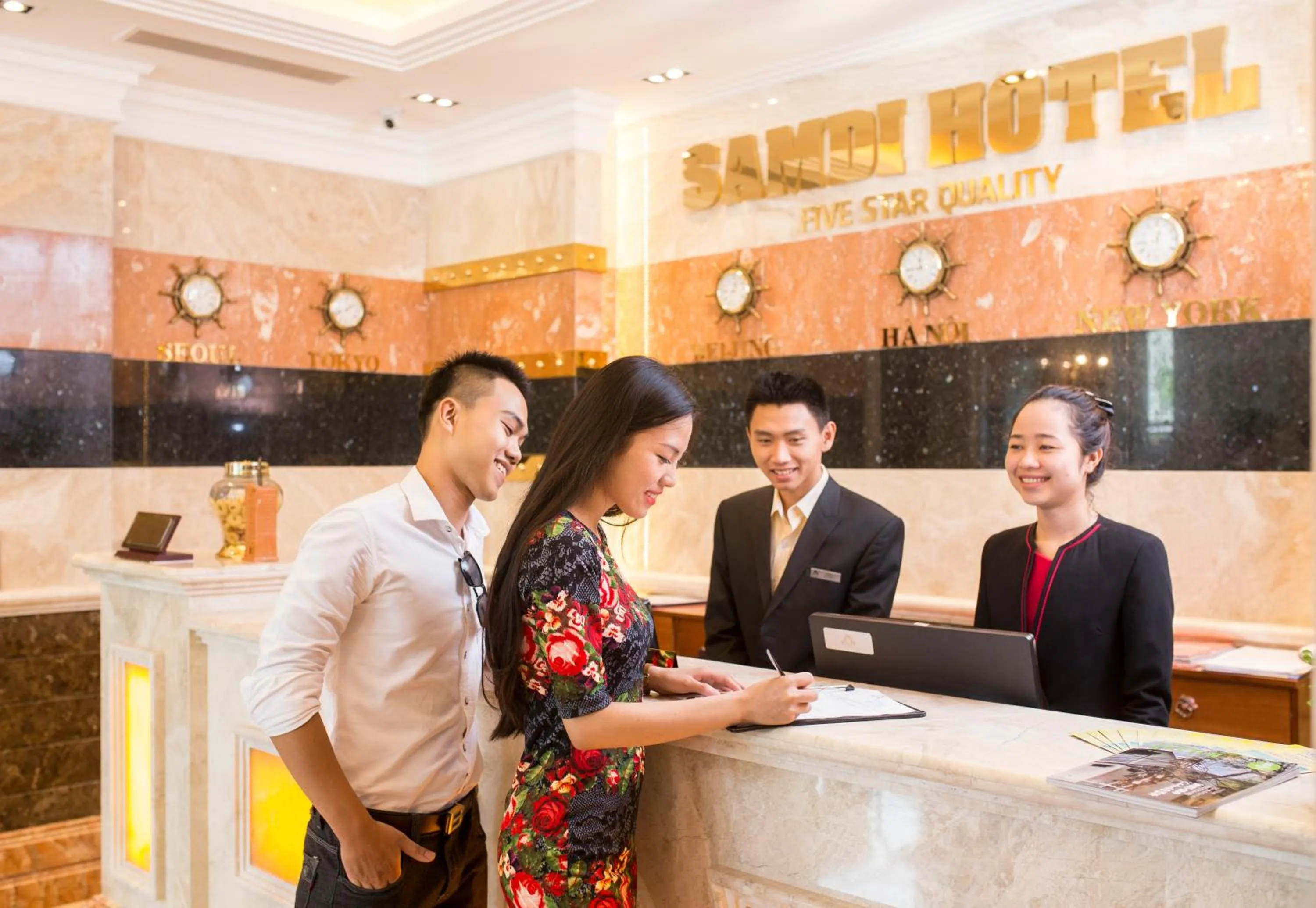 Lobby or reception in Samdi Da Nang Central Hotel