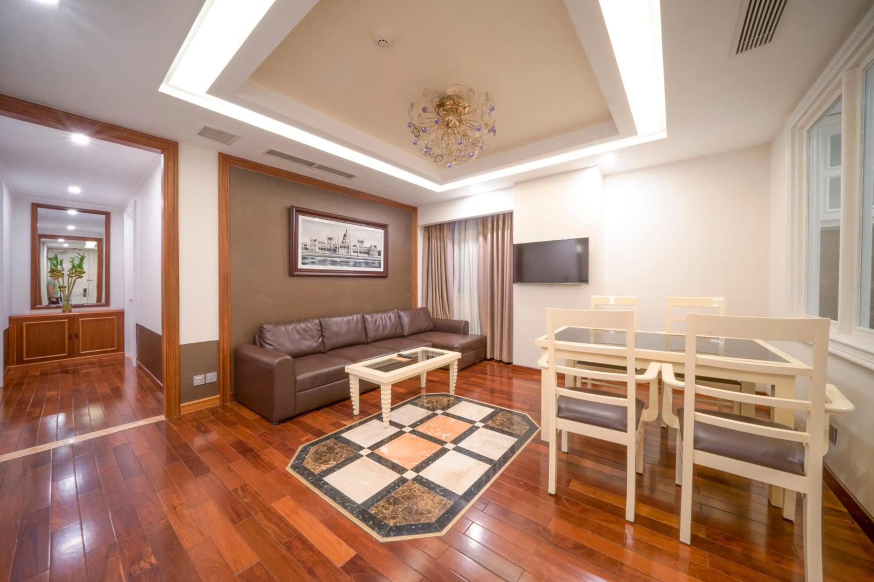 Living room in Samdi Da Nang Central Hotel