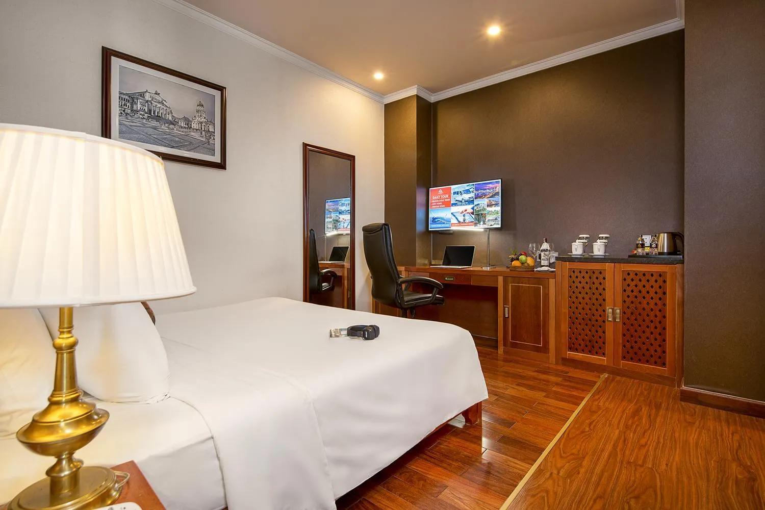 Bed in Samdi Da Nang Central Hotel