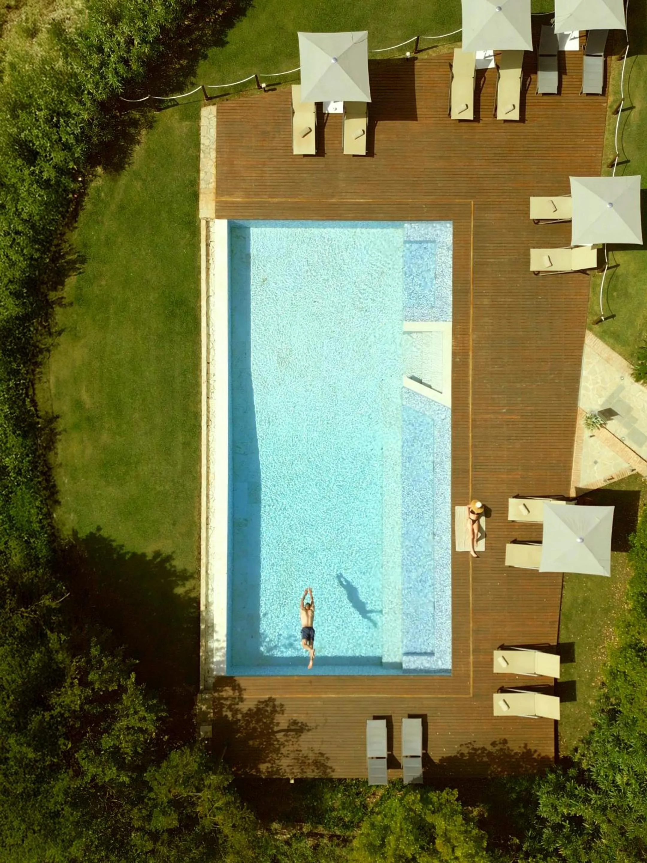 Pool view in Roccafiore Wine Resort & Spa