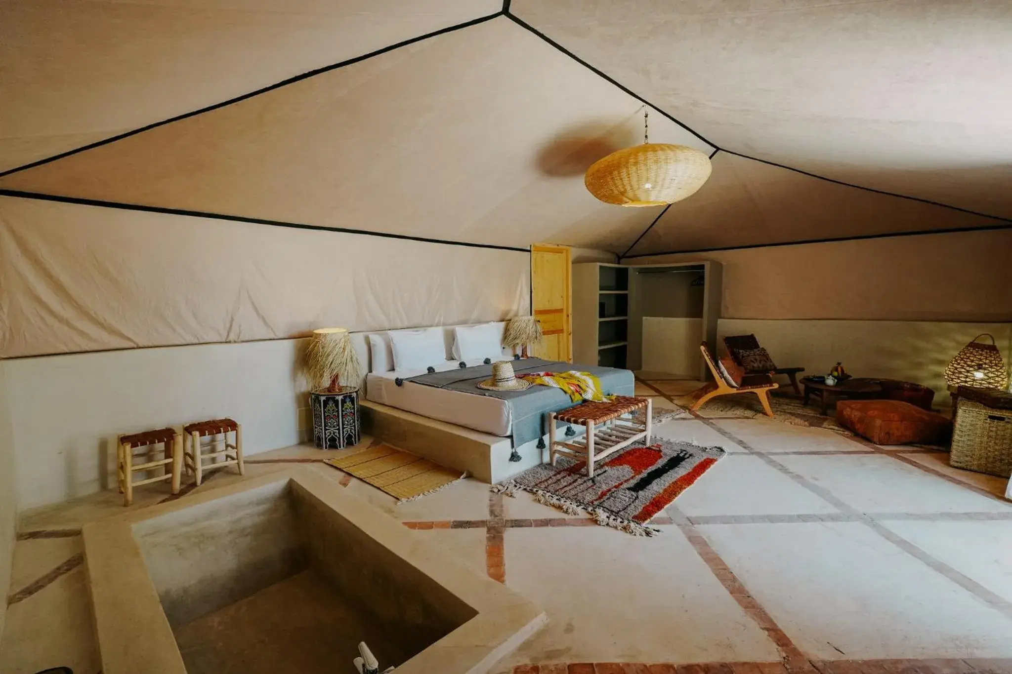 Junior Suite with Private Pool in Hotel & Spa La Ferme El Dar Junior Suite with Private Pool in Hotel & Spa La Ferme El Dar